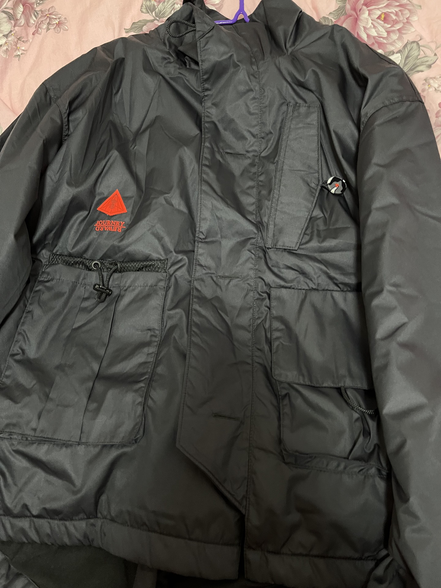 custom review-Nike Хлопковый пуховик Зимний Мужской Черный