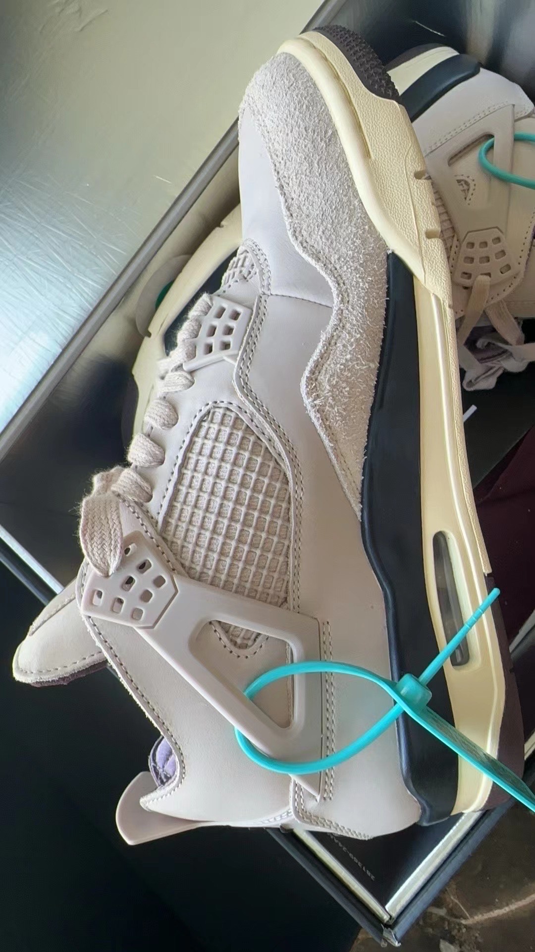 custom review-JORDAN 4 Retro Og Sp A Ma Maniére While You Were Sleeping Women's