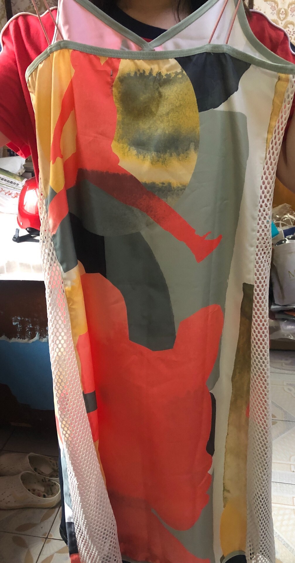 custom review-Джордан Красный Женские Платья без рукавов