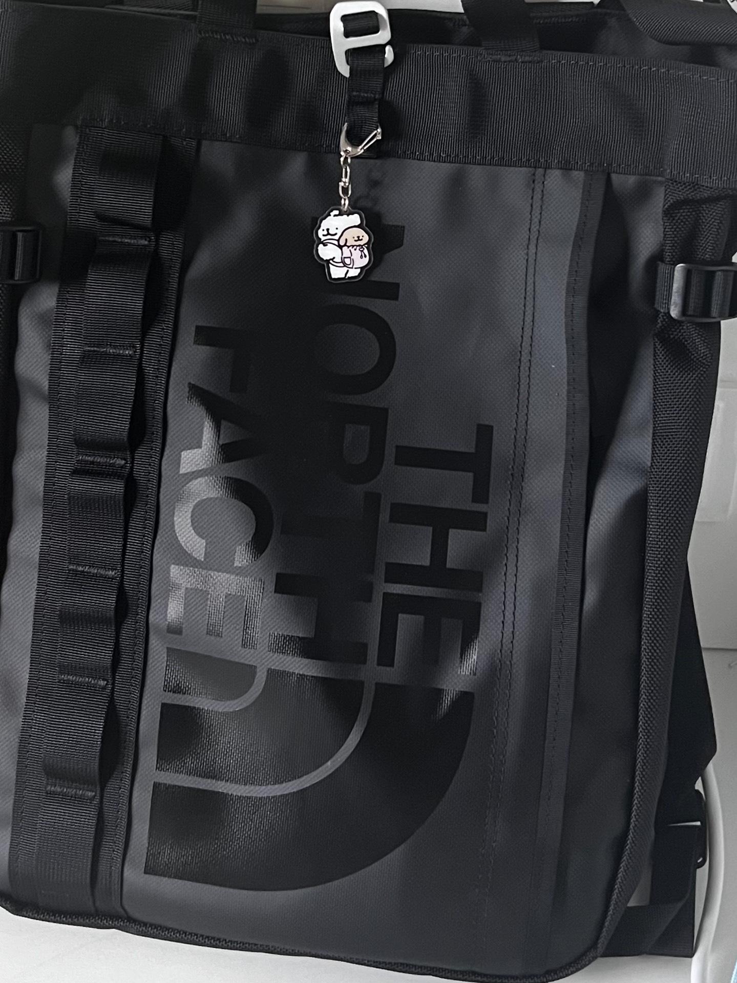 custom review-Рюкзак The North Face 19L для активного отдыха сумка полиэстер черный унисекс