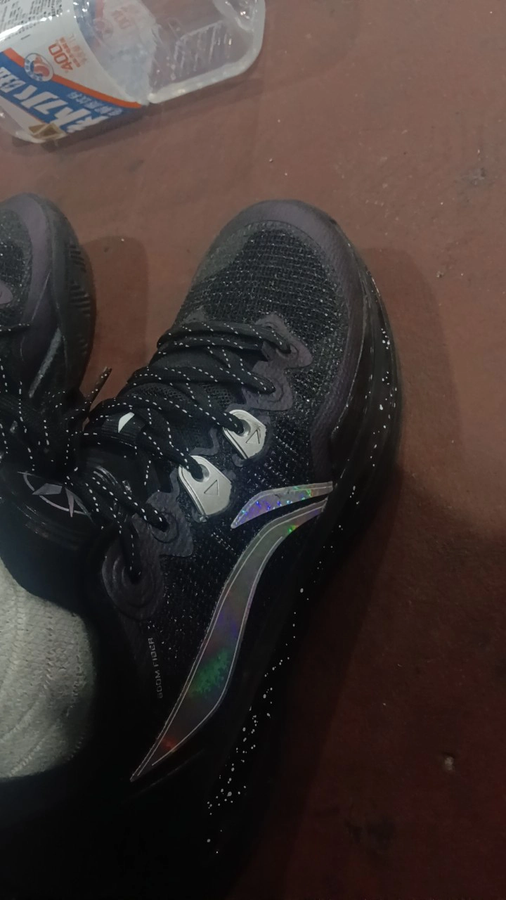 custom review-Liren 3 V2 Баскетбольные кроссовки Low Top Черные Унисекс