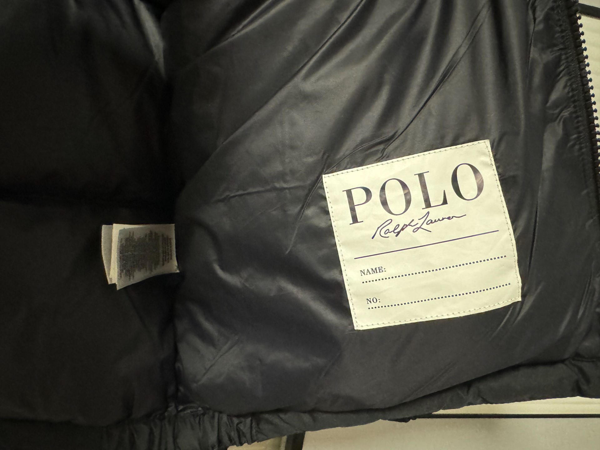 custom review-Polo Ralph Lauren Пуховик FW23 Обсидиан Черный Детский