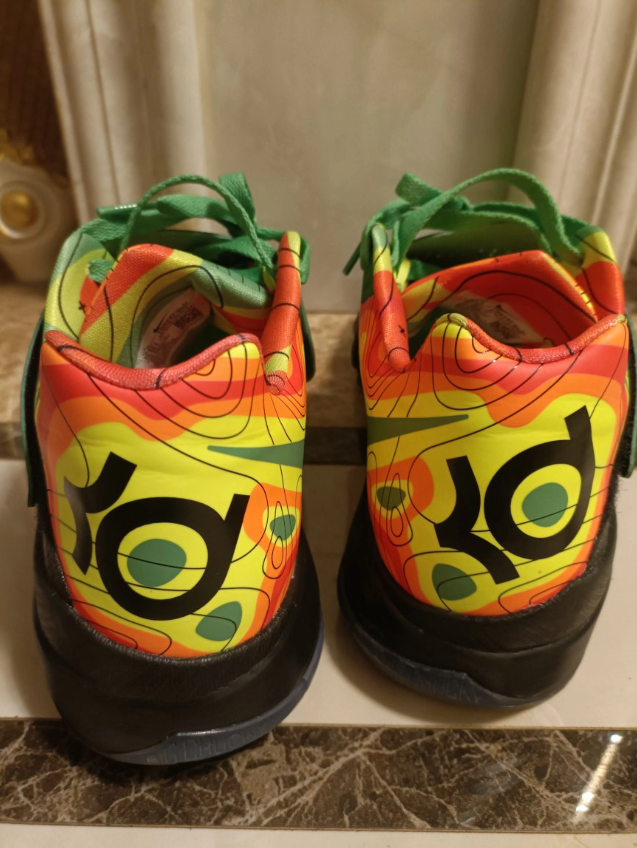 custom review-Nike Kd 4 'Weatherman'