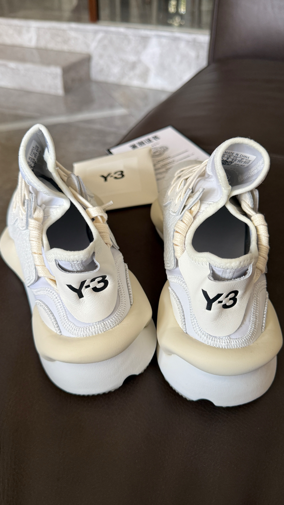 custom review-Y 3 Спортивная повседневная обувь Унисекс Белый