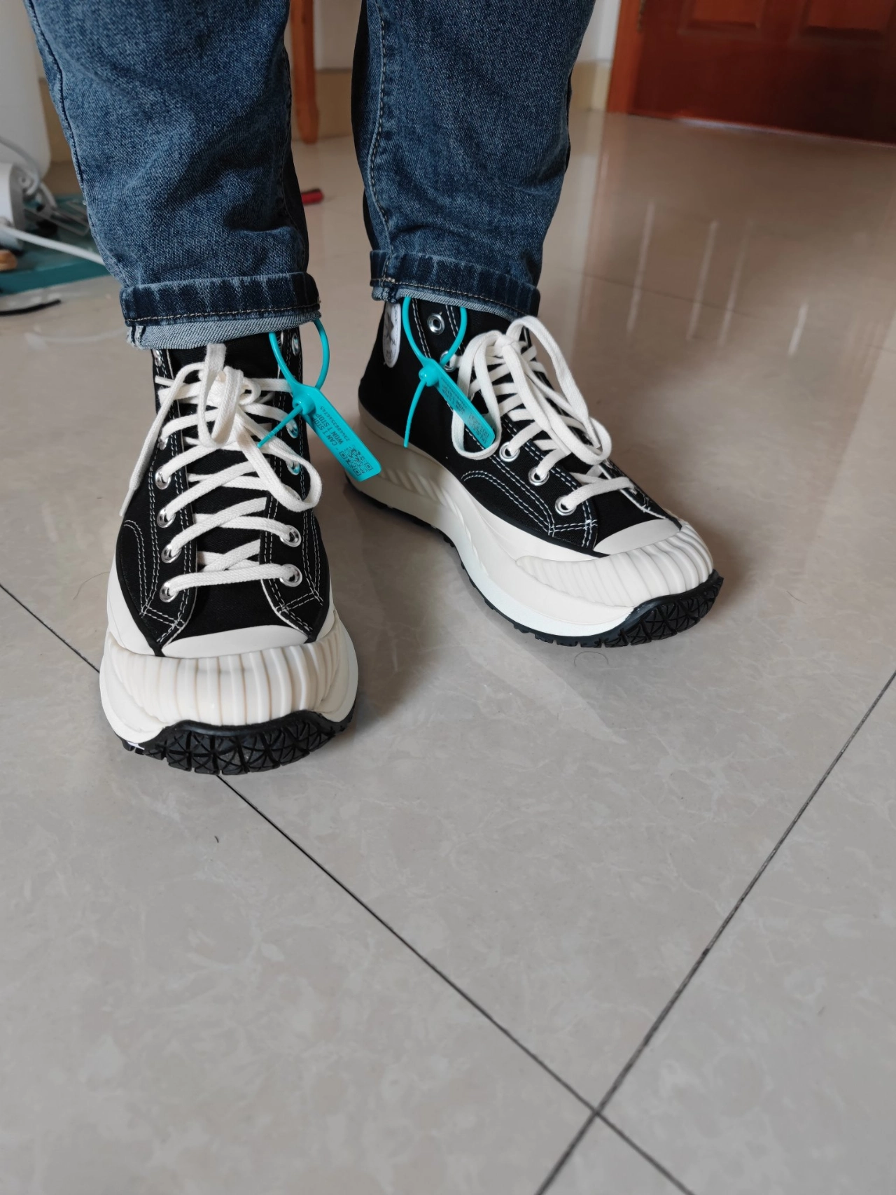 custom review-Converse Chuck 70 AT CX Устойчивые к истиранию покрытие Высокие кеды Унисекс Черный Белый