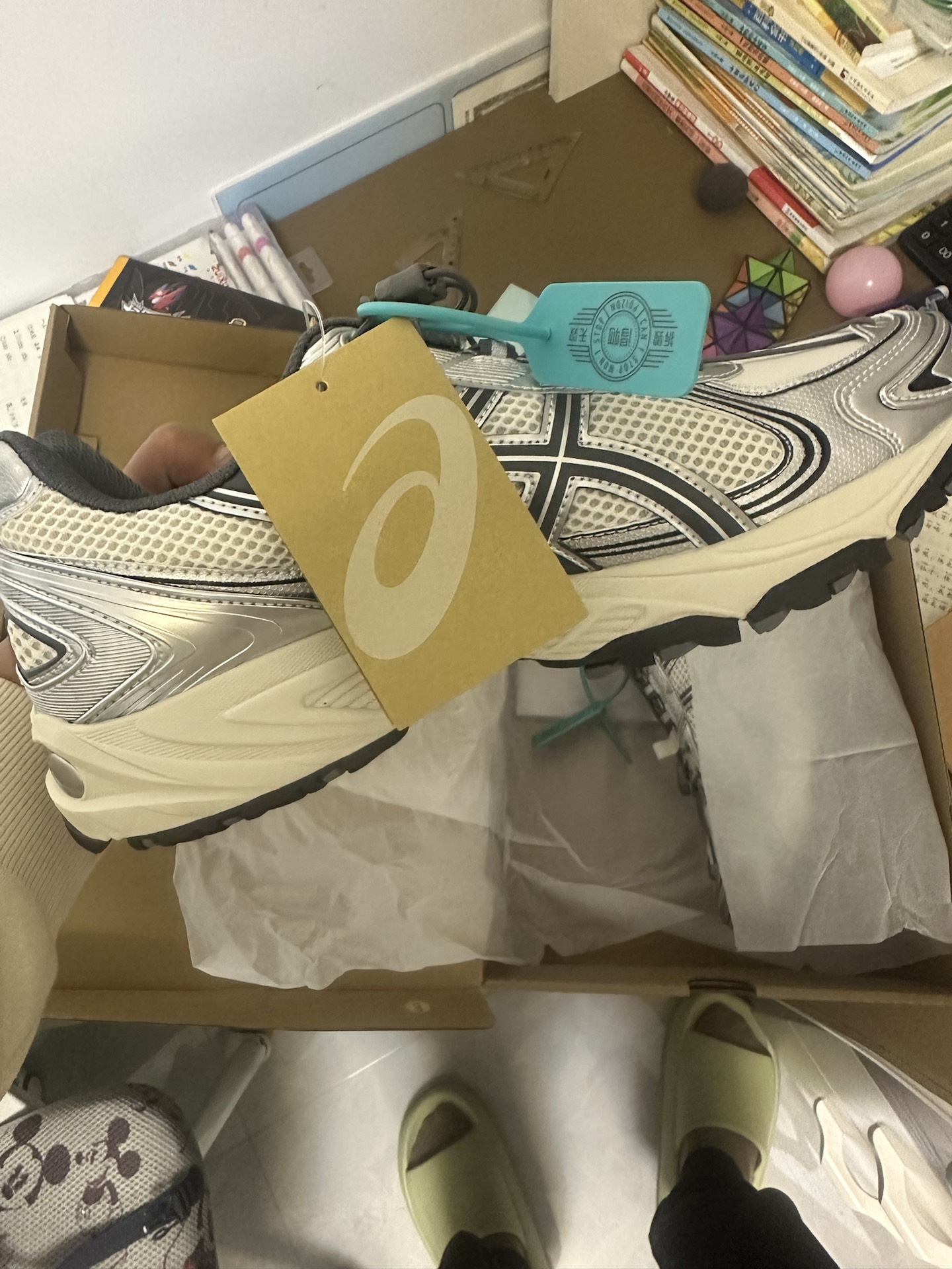 custom review-ASICS Gel Kahana TR V4 Low Топ Повседневная Обувь Унисекс Серебристо-Белый