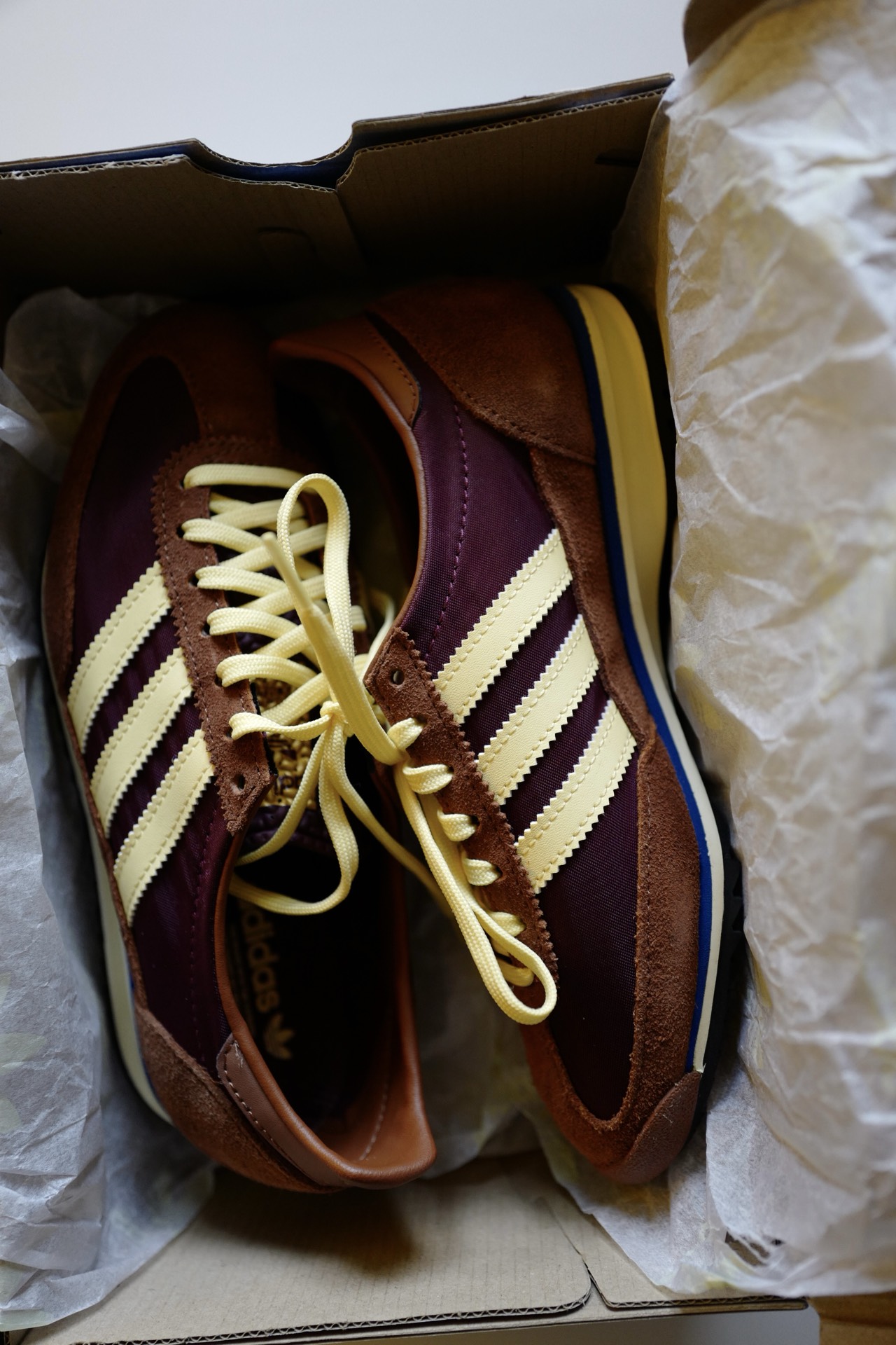 custom review-Adidas Originals Sl 72 Og Maroon Preloved Brown Women's