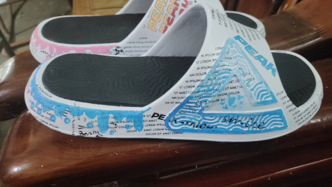 custom review-PEAK Statistic Sandals Слипоны Мужские Черный Белый