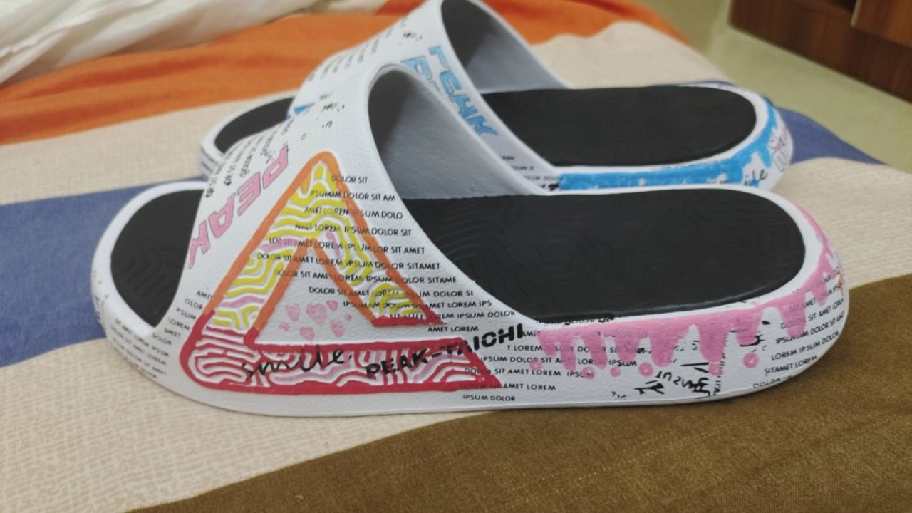 custom review-PEAK Statistic Sandals Слипоны Мужские Черный Белый