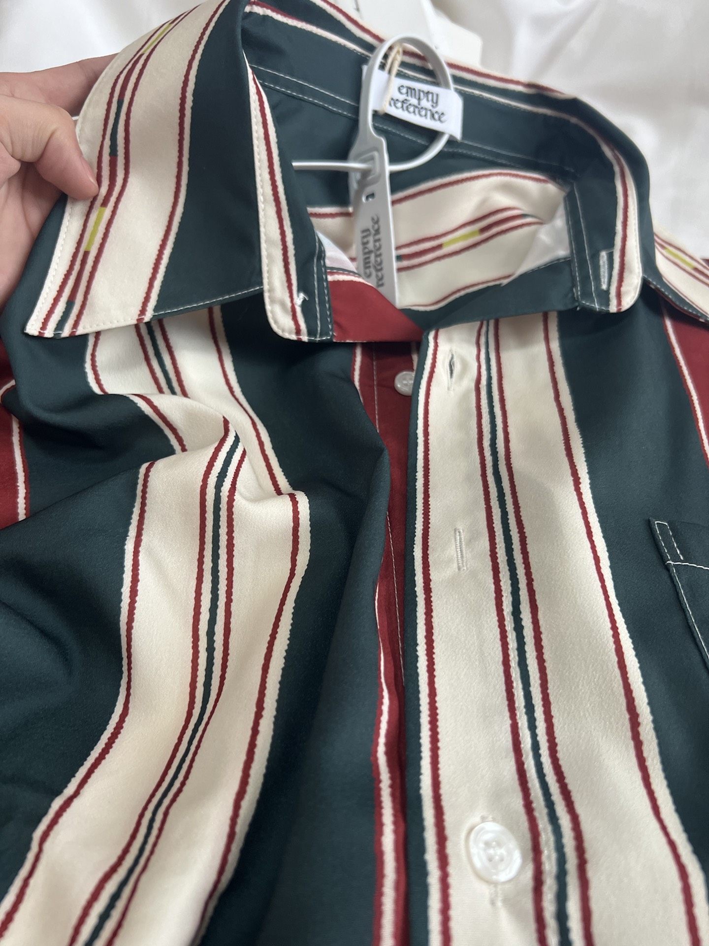 custom review-EMPTY REFERENCE Рубашка Унисекс Красная Зеленая