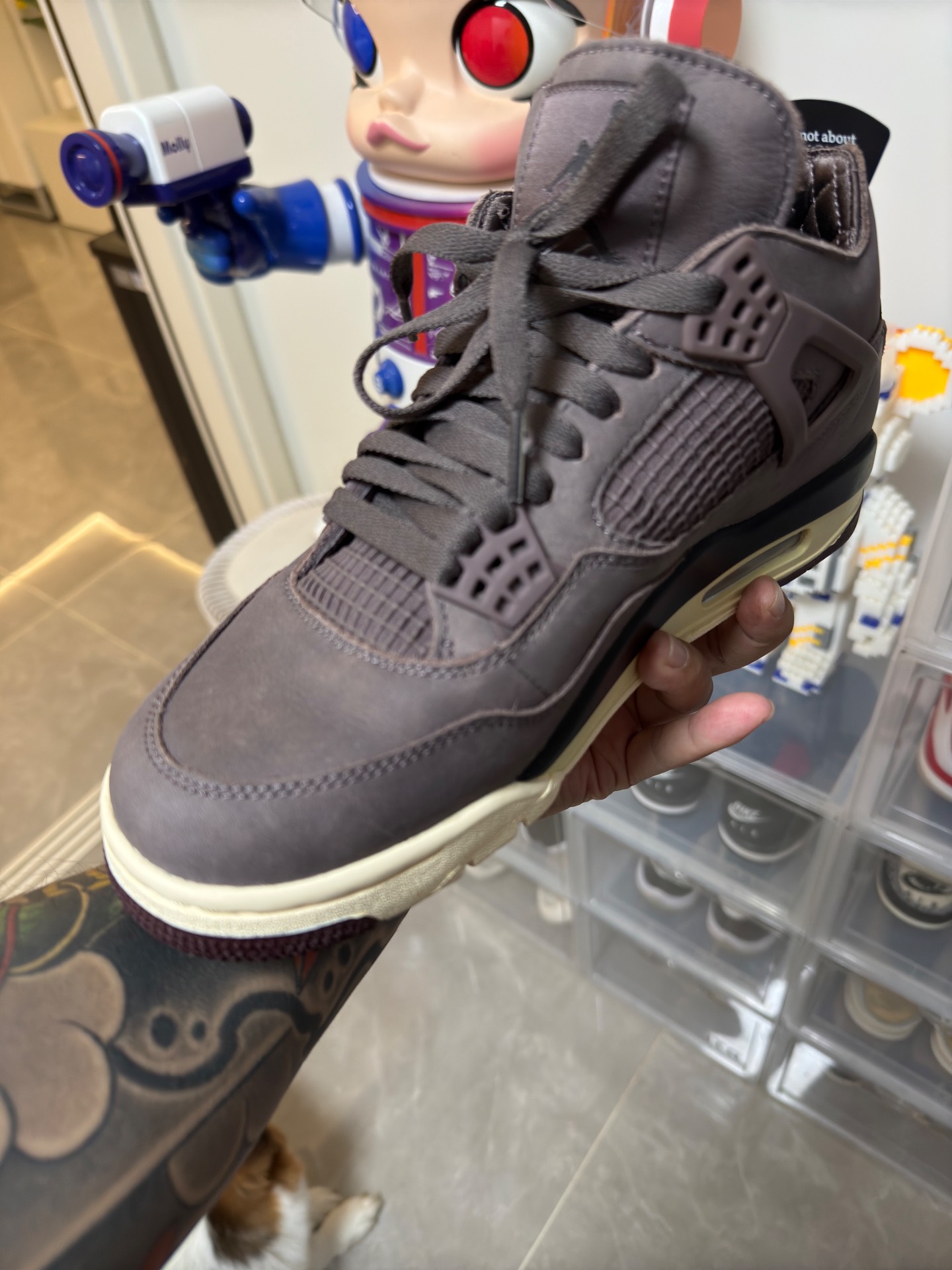 custom review-Air Jordan 4 X A Ma Maneire 'Violet Ore'