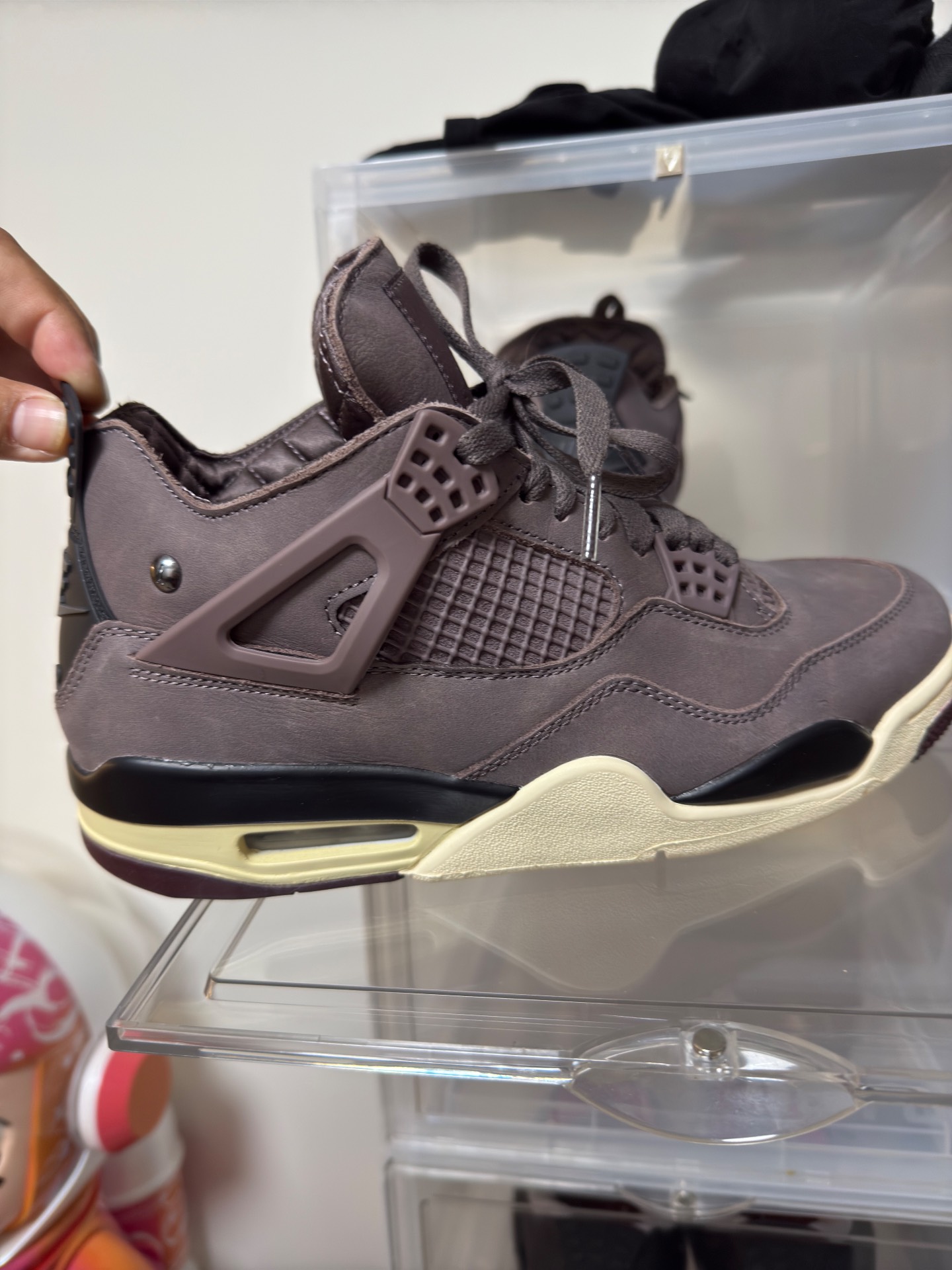 custom review-Air Jordan 4 X A Ma Maneire 'Violet Ore'