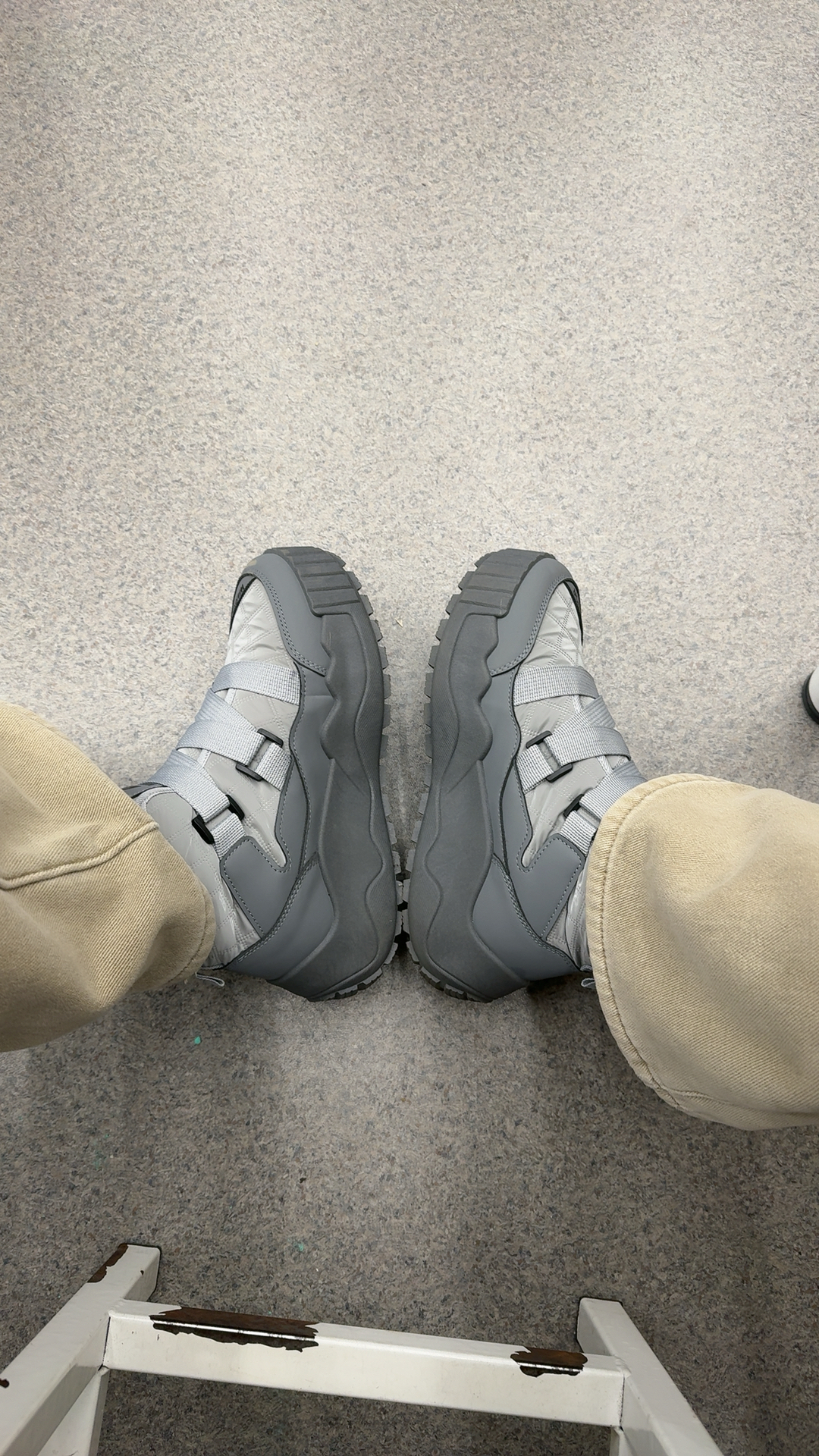 custom review-Warrior Теплоизоляционные Устойчивые к Износу Короткие Сноубутсы Мужские Серые