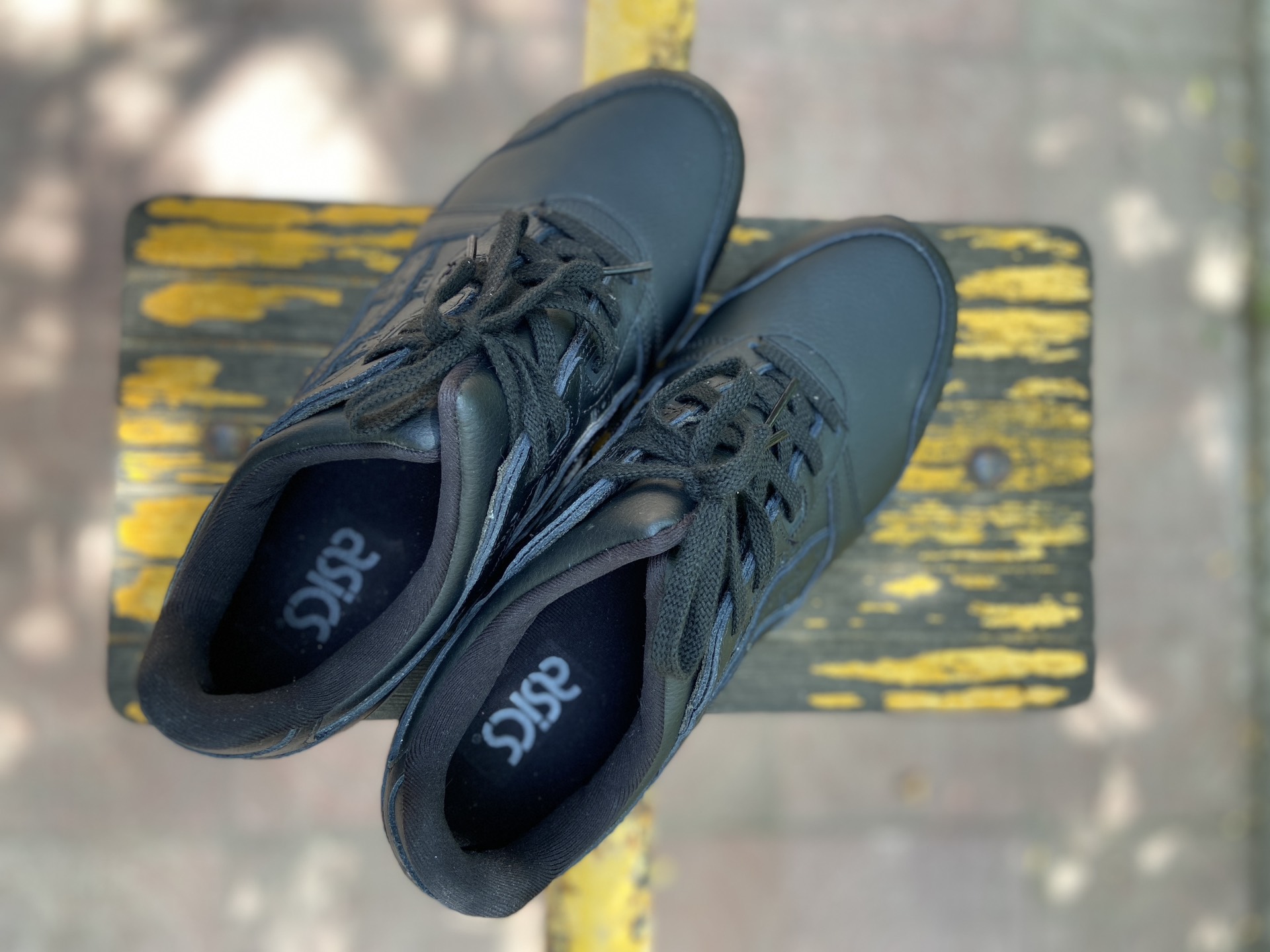 custom review-Asics Gel Lyte 3 Low Топ Повседневные Беговые Кроссовки Унисекс Угольно-Черный