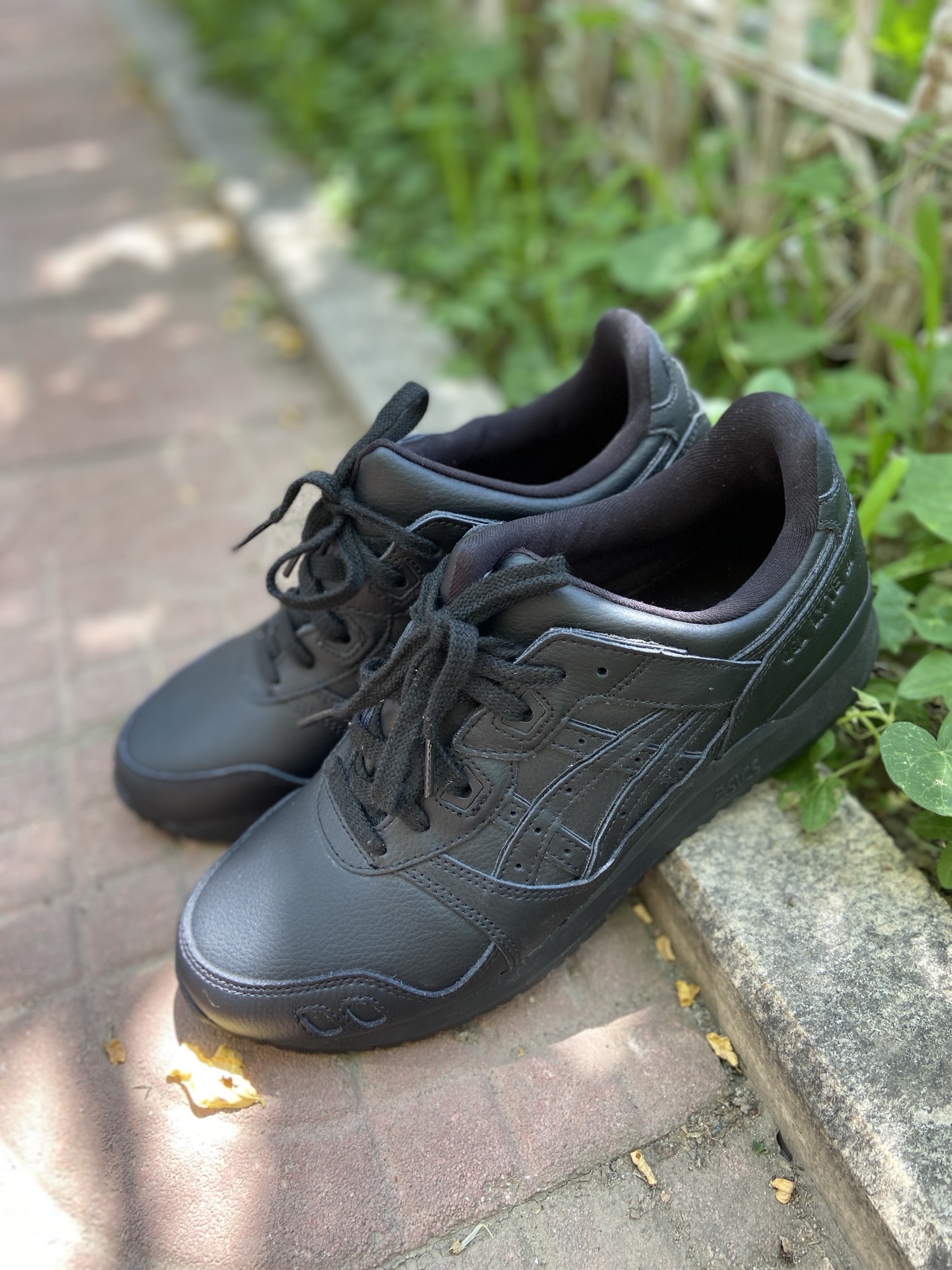 custom review-Asics Gel Lyte 3 Low Топ Повседневные Беговые Кроссовки Унисекс Угольно-Черный