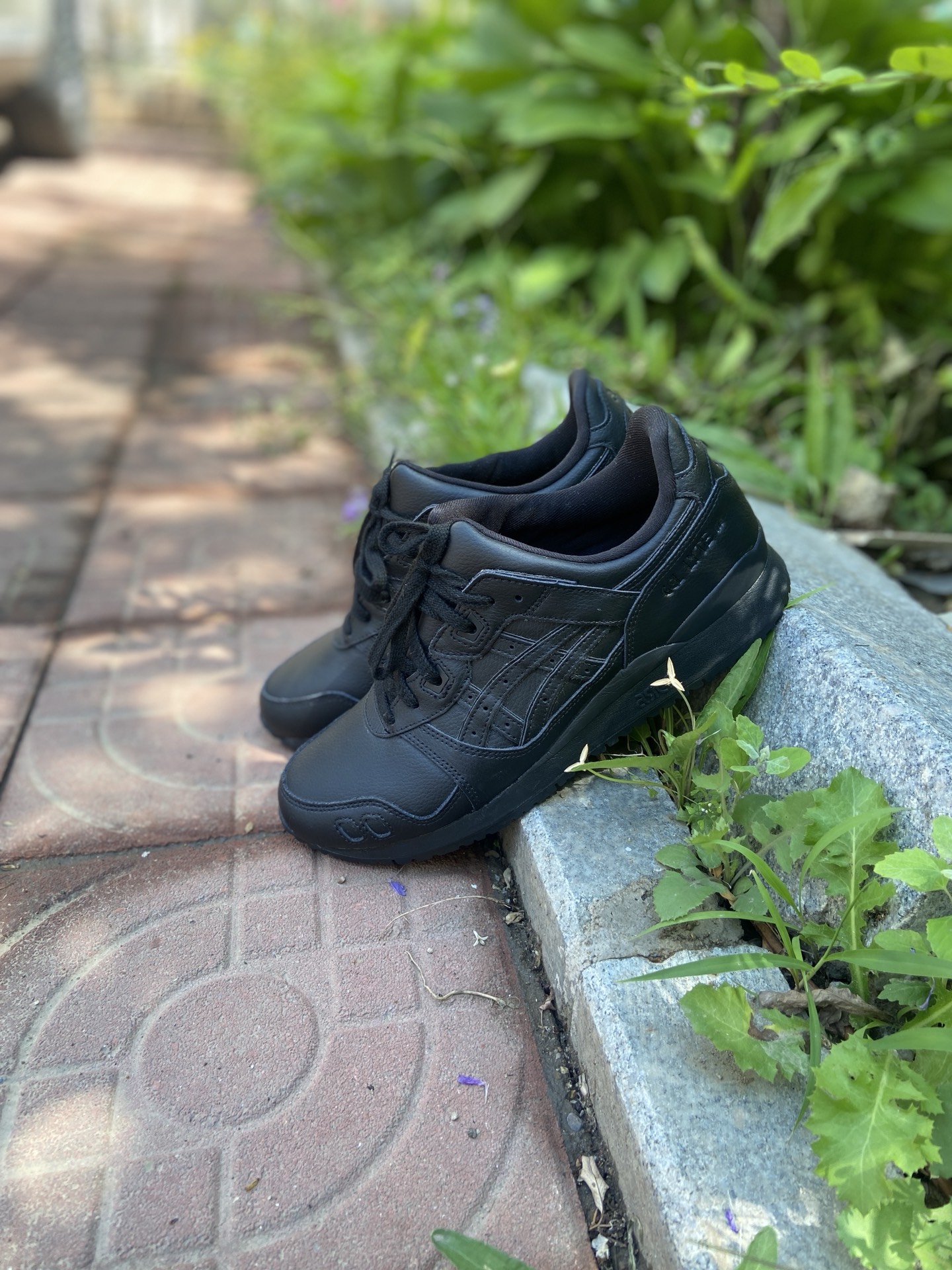 custom review-Asics Gel Lyte 3 Low Топ Повседневные Беговые Кроссовки Унисекс Угольно-Черный