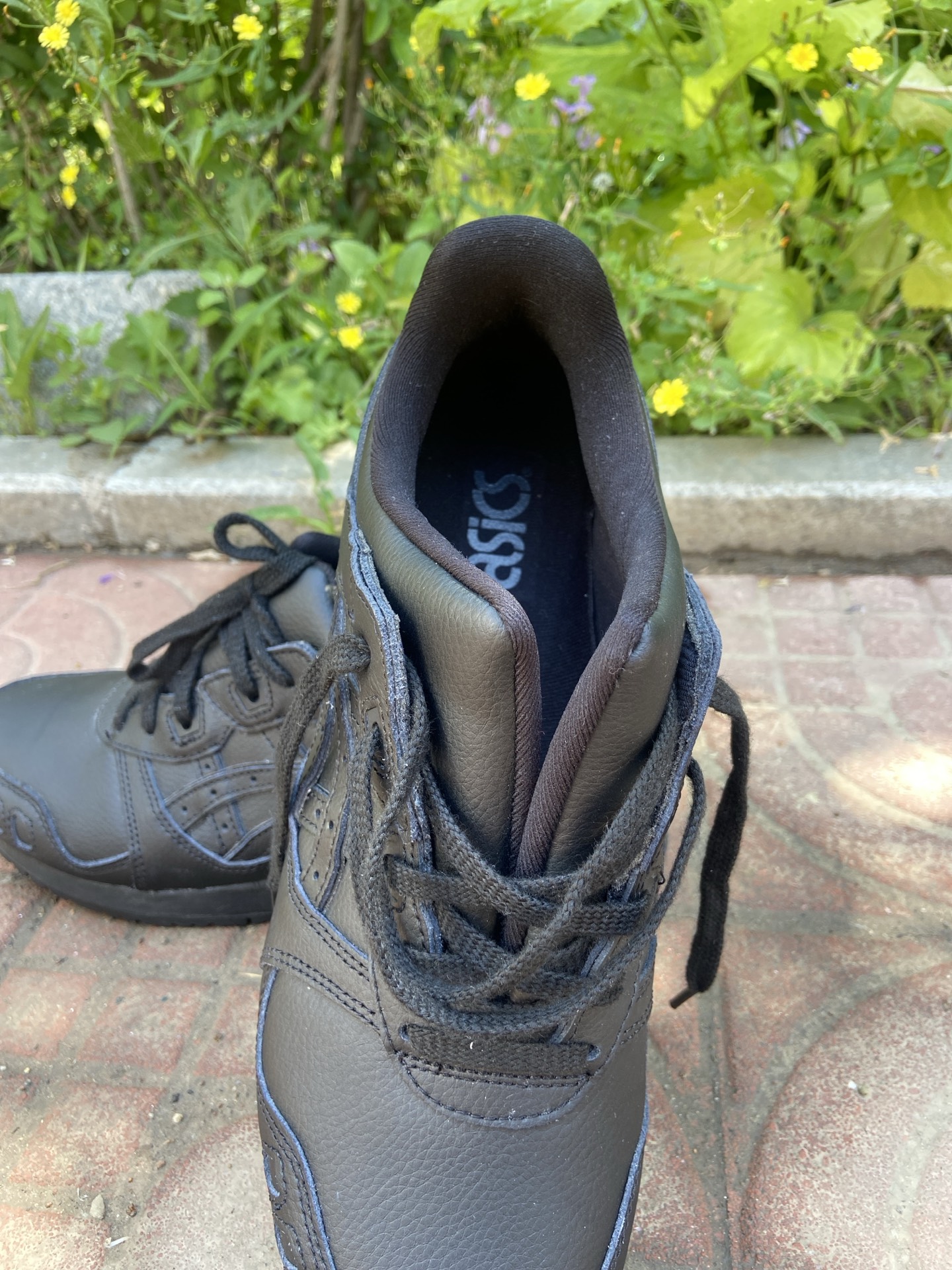 custom review-Asics Gel Lyte 3 Low Топ Повседневные Беговые Кроссовки Унисекс Угольно-Черный