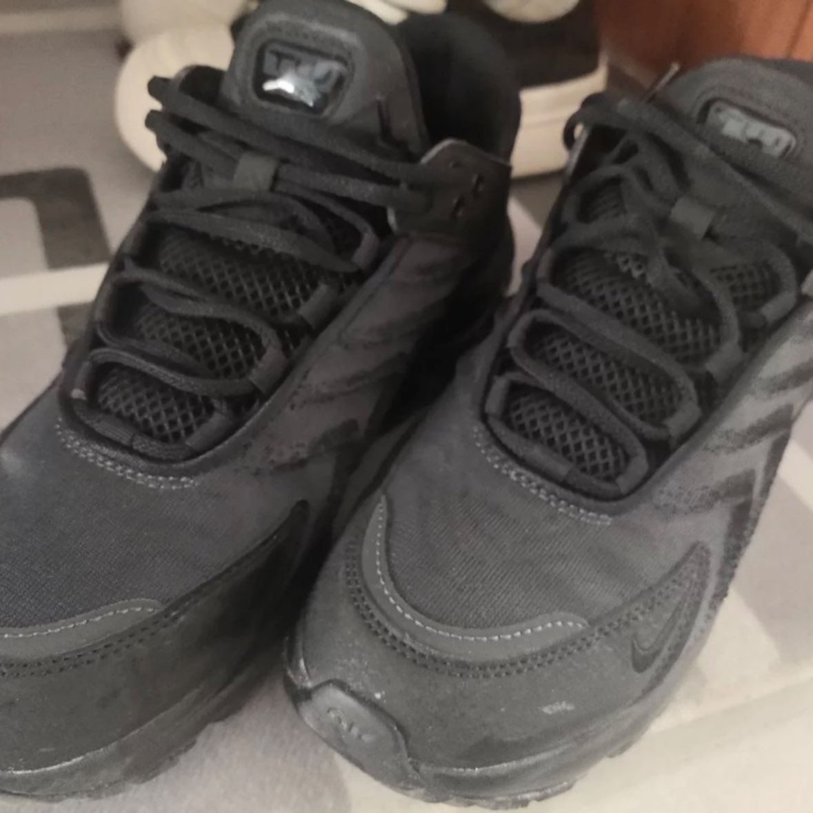 custom review-Nike Air Max TW Дышащий Низкий Топ Повседневная Беговая Обувь Мужская Черная