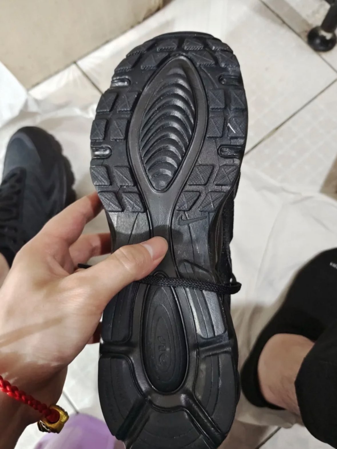 custom review-Nike Air Max TW Дышащий Низкий Топ Повседневная Беговая Обувь Мужская Черная