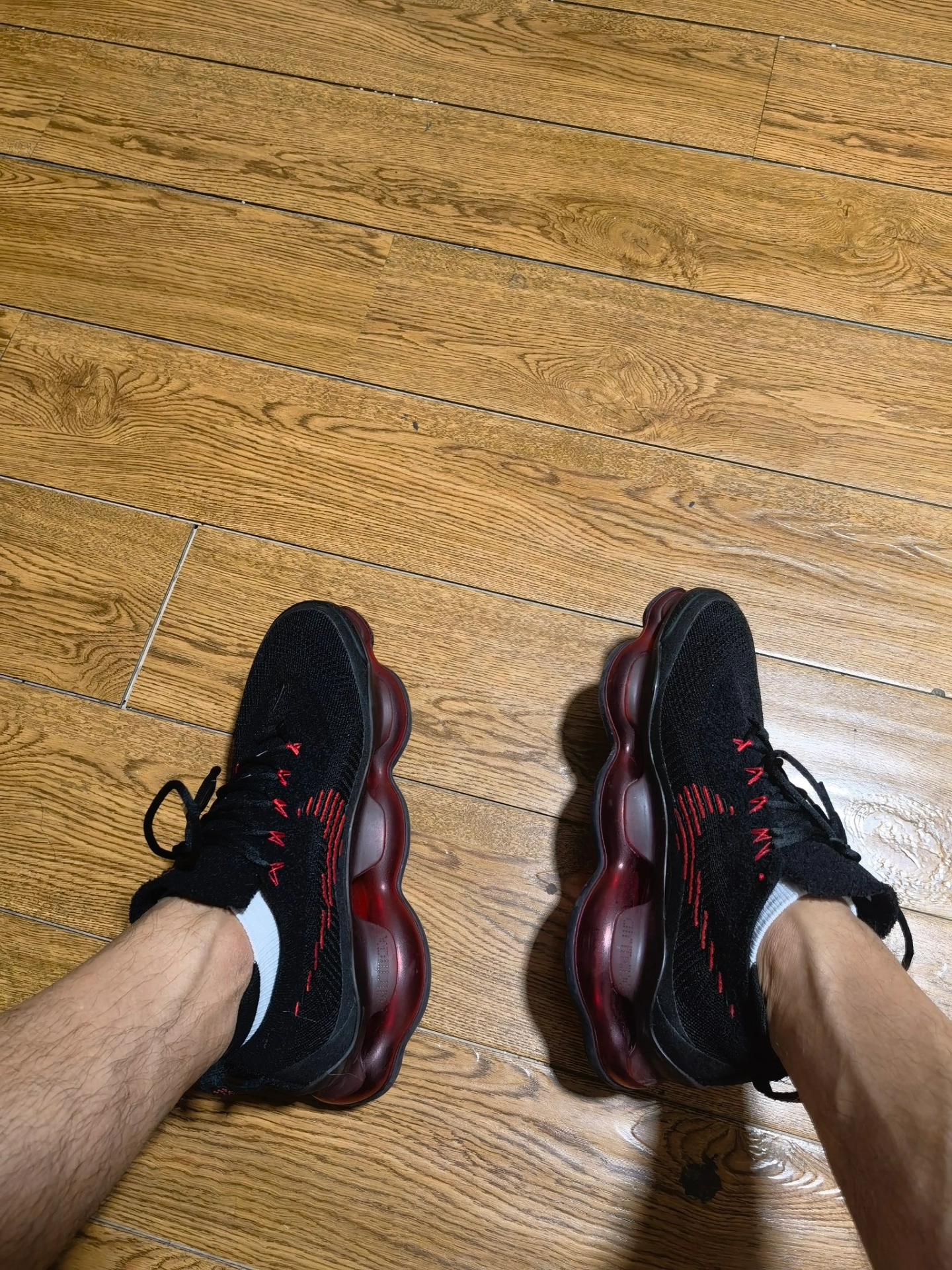 custom review-Nike Air Max Scorpion 'Black University Red'
