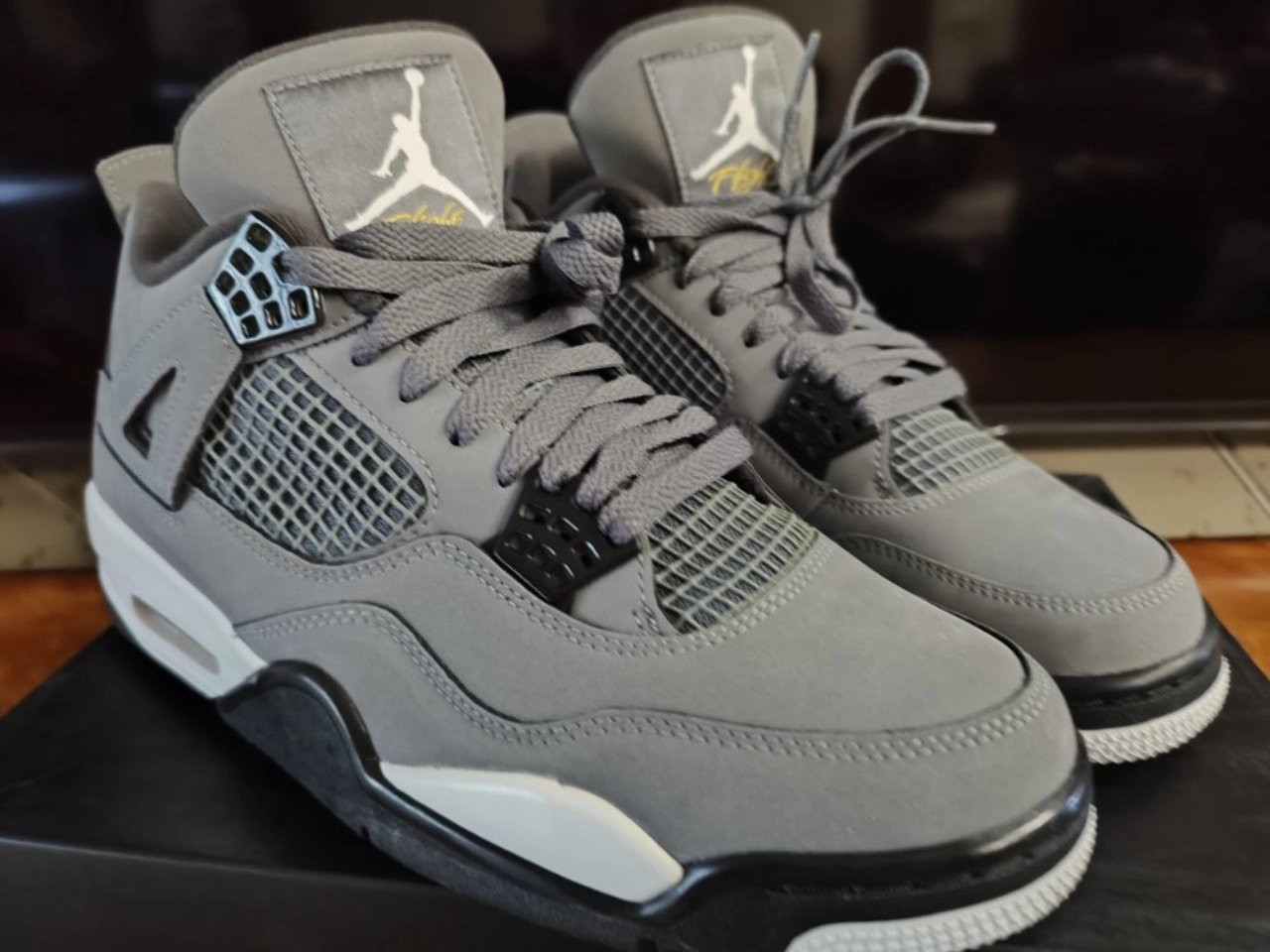 custom review-Air Jordan 4 Retro "Cool Grey" 2019
