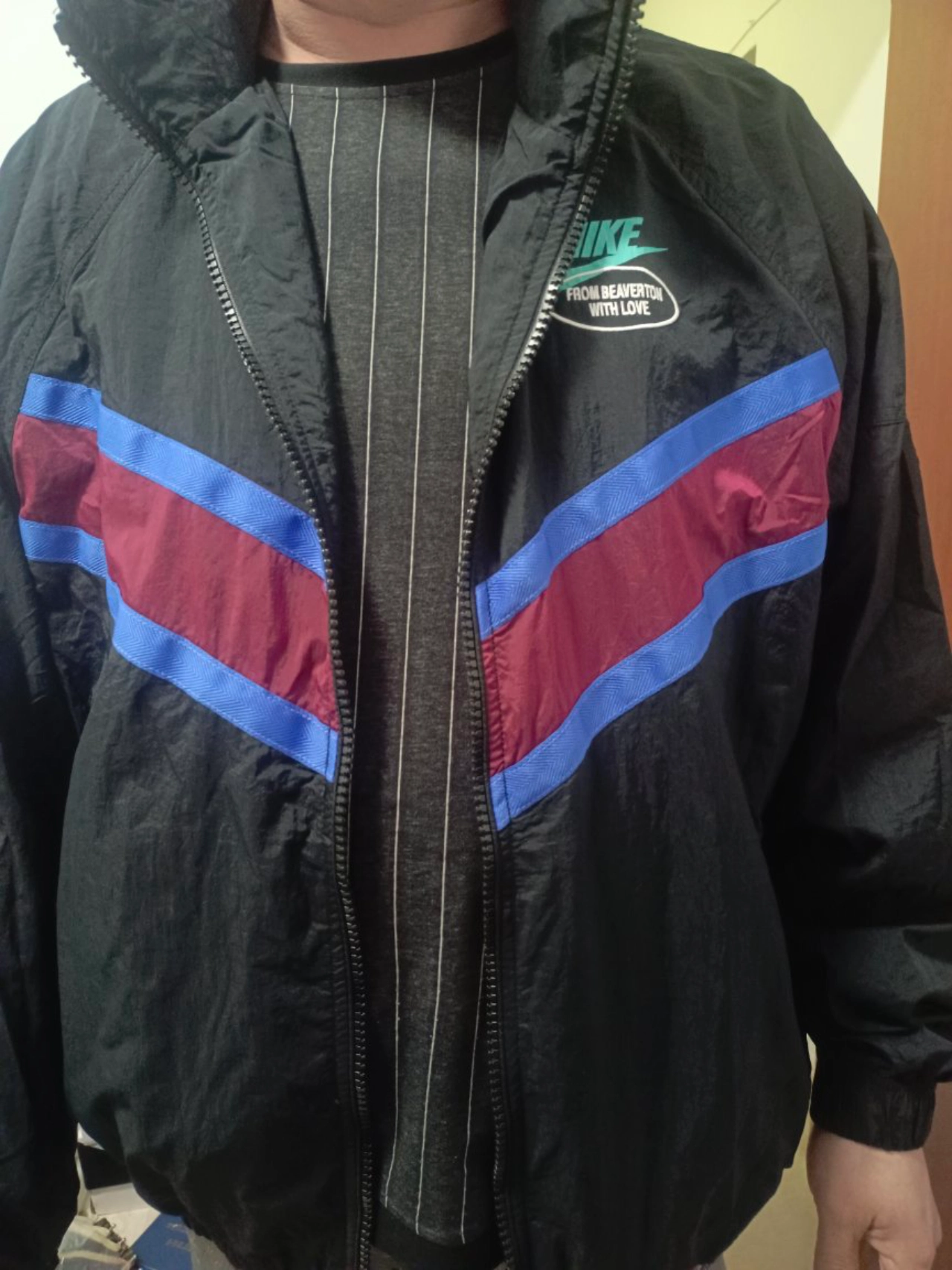 custom review-Nike Sportswear Куртка Мужская Черная