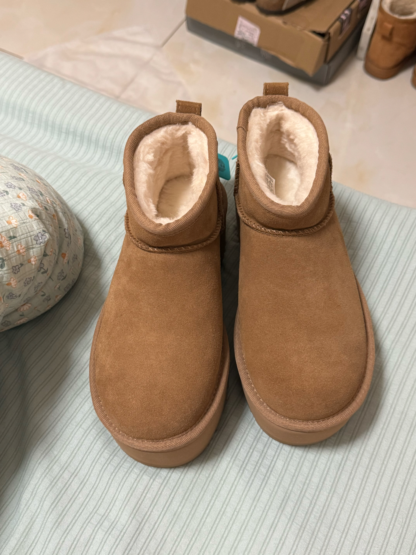 custom review-UGG Classic Ultra Mini Platform 'Chestnut' Women's