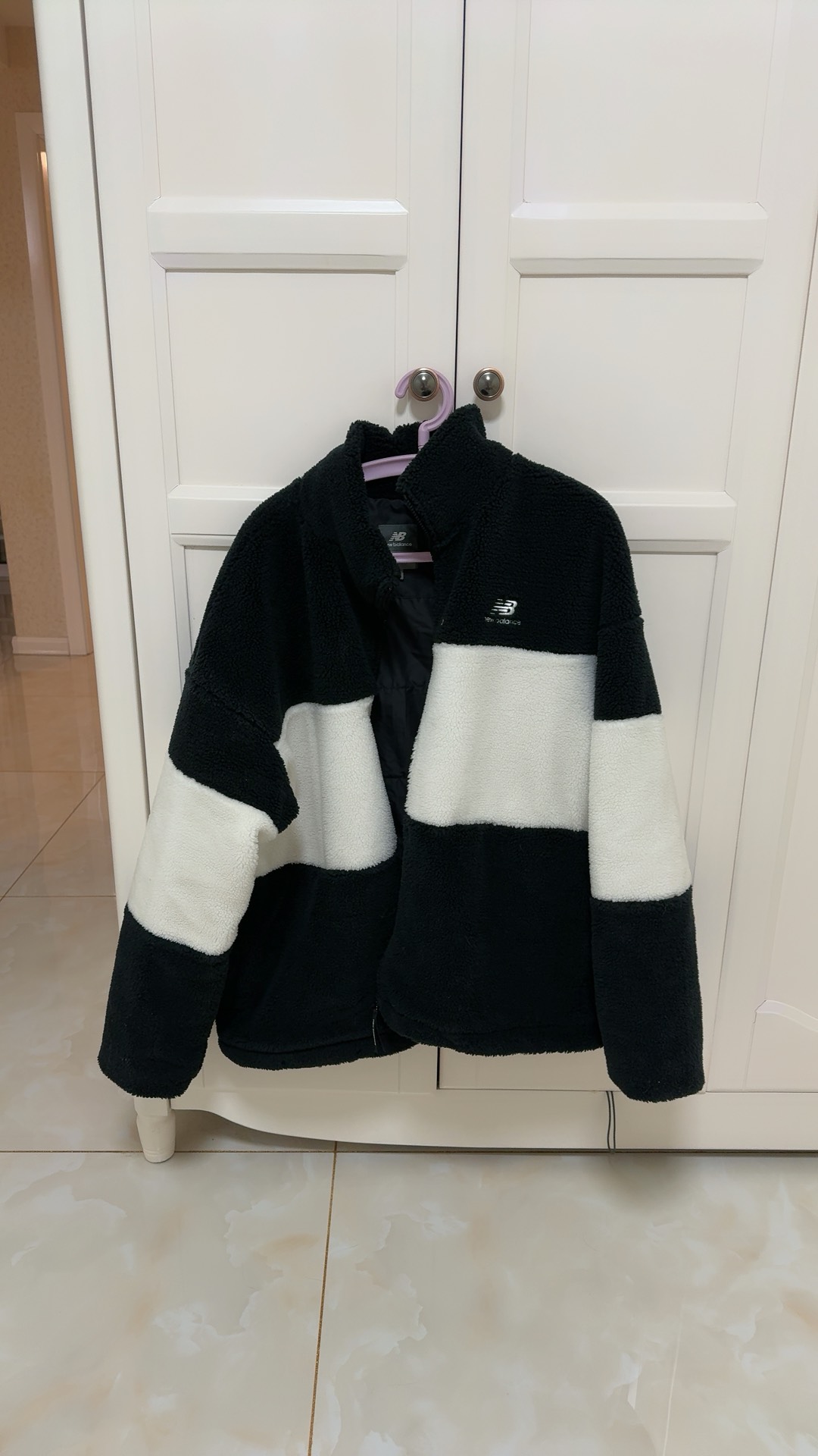 custom review-New Balance совместная брендированная куртка унисекс разноцветная