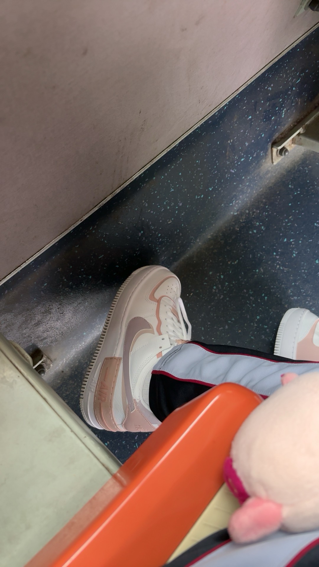 custom review-Nike Air Force 1 Shadow 'Amethyst Gray' Синтетическая кожа Спилок коровьей кожи Искусственная кожа