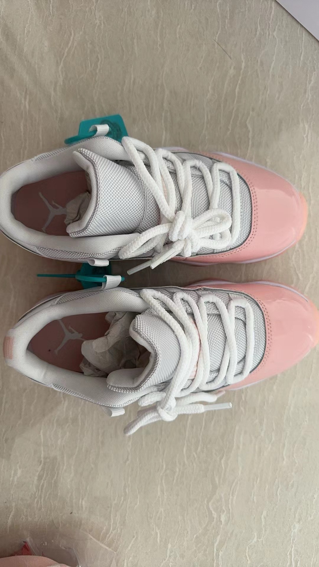 custom review-Jordan Air Jordan 11 Low Женские Низкие Баскетбольные Кроссовки Винтажные Розовые