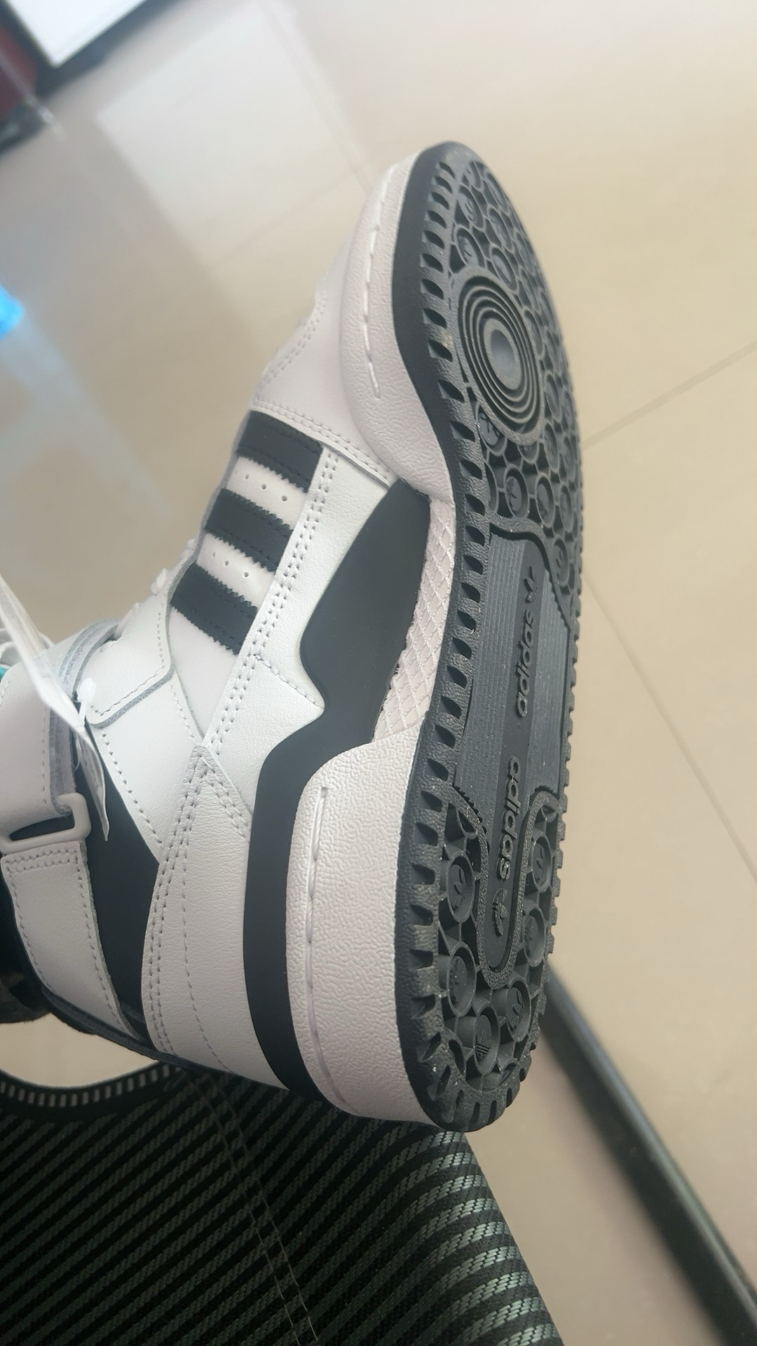 custom review-Adidas Originals Forum Mid Топ Скейтборд Кроссовки Унисекс Белый Черный