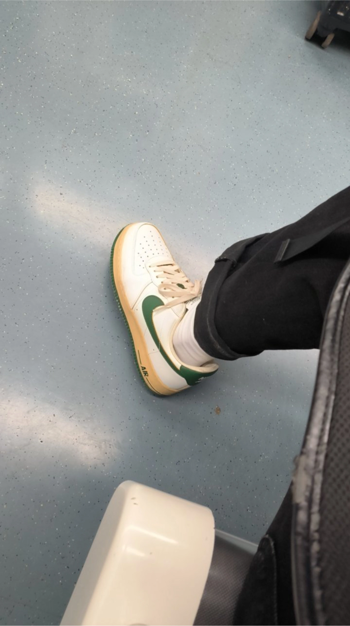 custom review-Nike Air FORCE 1 Low Топ Скейтборд Кроссовки Женские Белый Зеленый