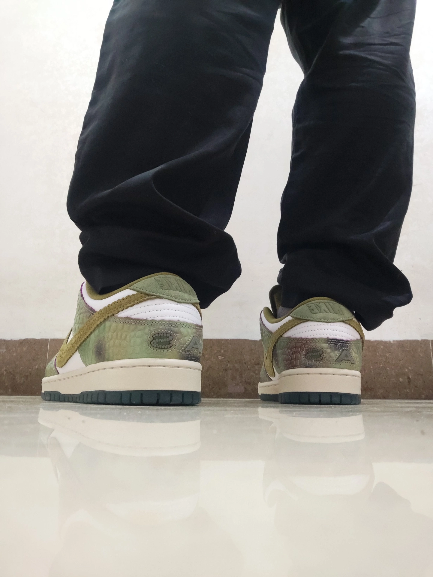 custom review-Alexis Sablone x Nike Dunk SB Low Устойчивые к истиранию Дышащие Низкие Кроссовки для скейтбординга Унисекс Коричневый