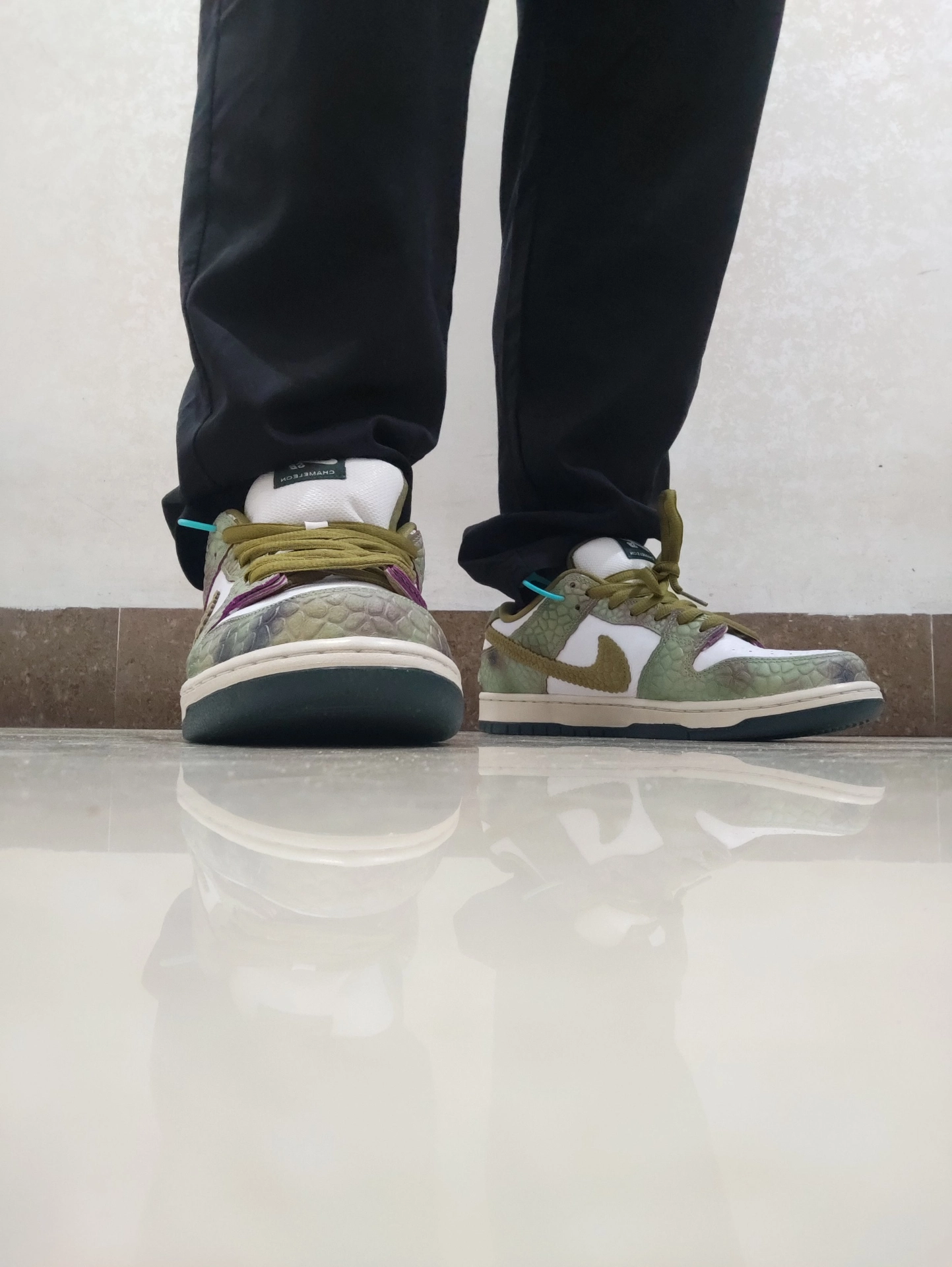 custom review-Alexis Sablone x Nike Dunk SB Low Устойчивые к истиранию Дышащие Низкие Кроссовки для скейтбординга Унисекс Коричневый