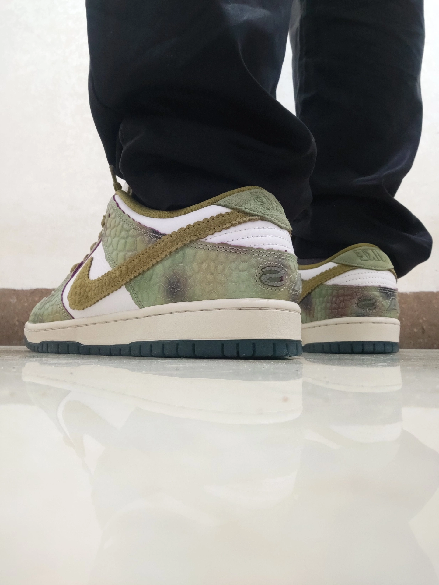 custom review-Alexis Sablone x Nike Dunk SB Low Устойчивые к истиранию Дышащие Низкие Кроссовки для скейтбординга Унисекс Коричневый
