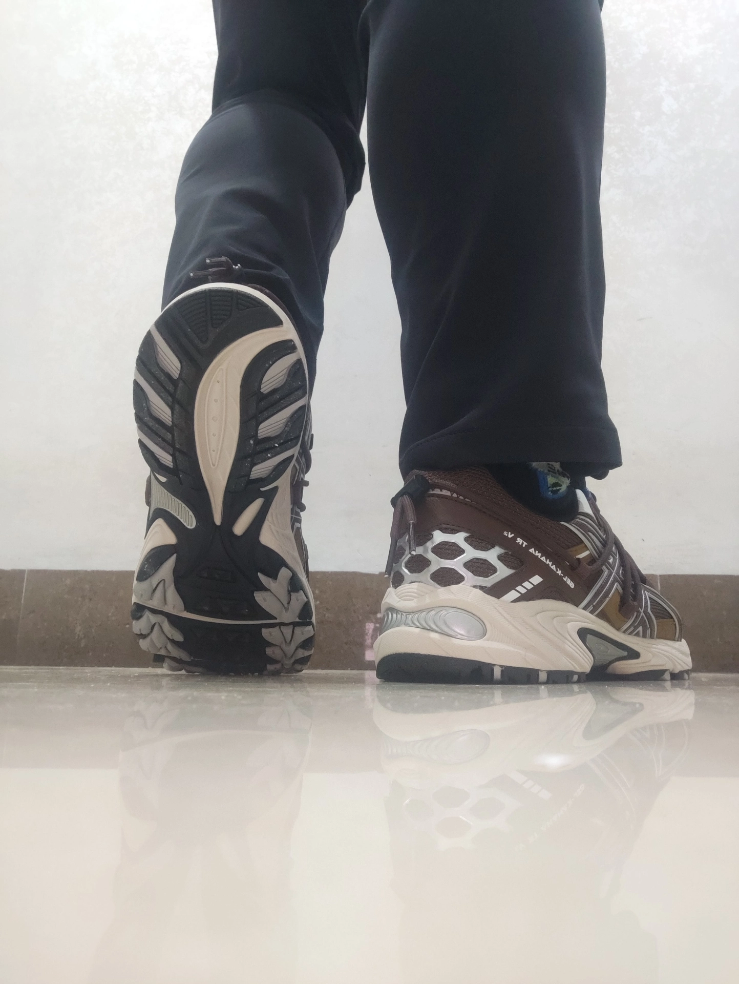 custom review-Asics Гель Kahana TR V2 Low Топ Походная обувь Унисекс Кофе