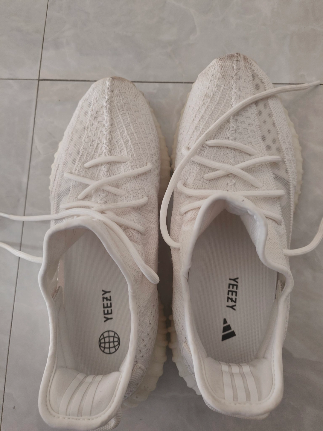 custom review-Adidas Yeezy Boost 350 V2 Bone Men
s