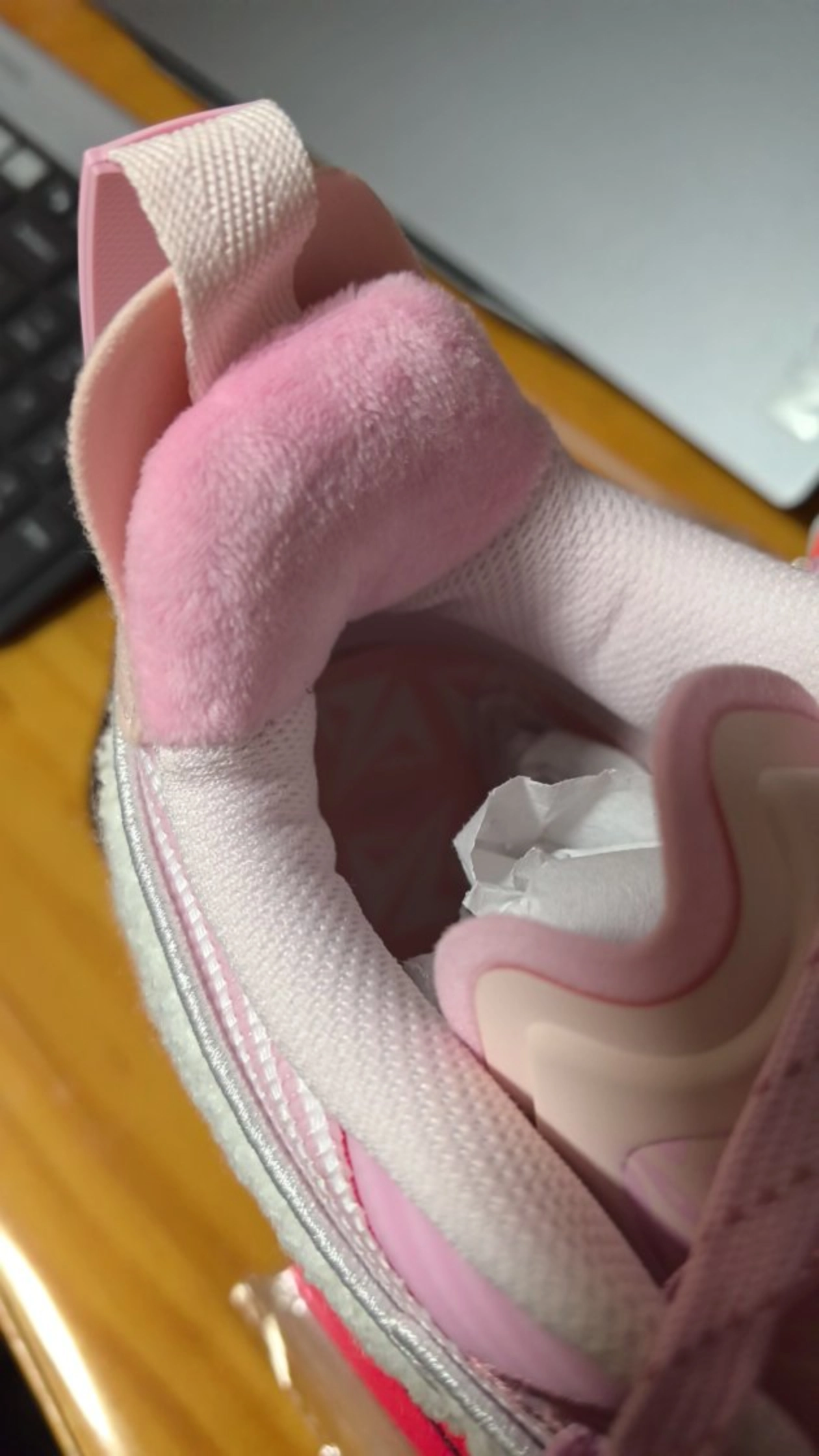 custom review-LINING JB2 Баскетбольные кроссовки Low Топ Розовый Белый Мужской