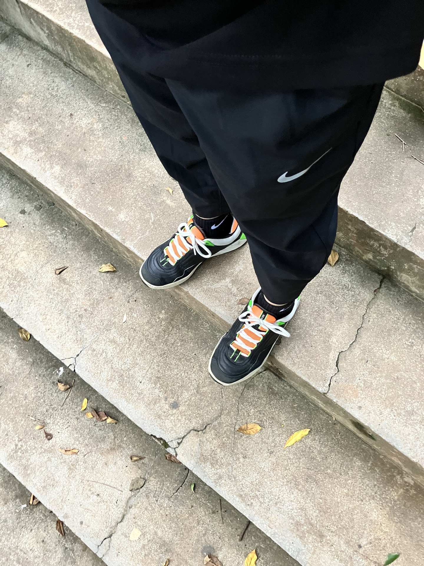 custom review-Nike Dri Fit Вязаные Тренировочные Штаны Мужские Черные