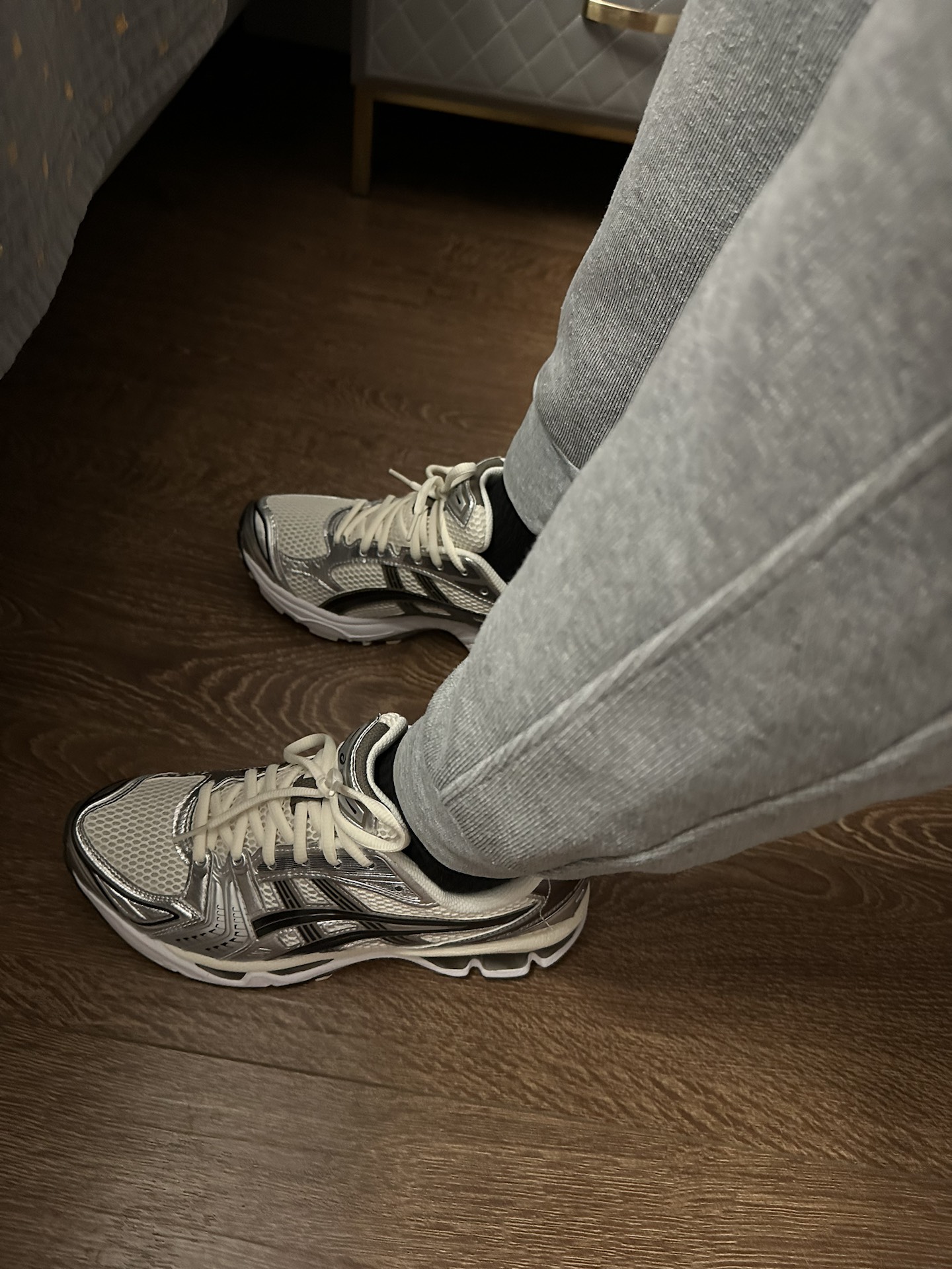 custom review-Asics Gel Kayano 14 Cream Black Metallic Plum