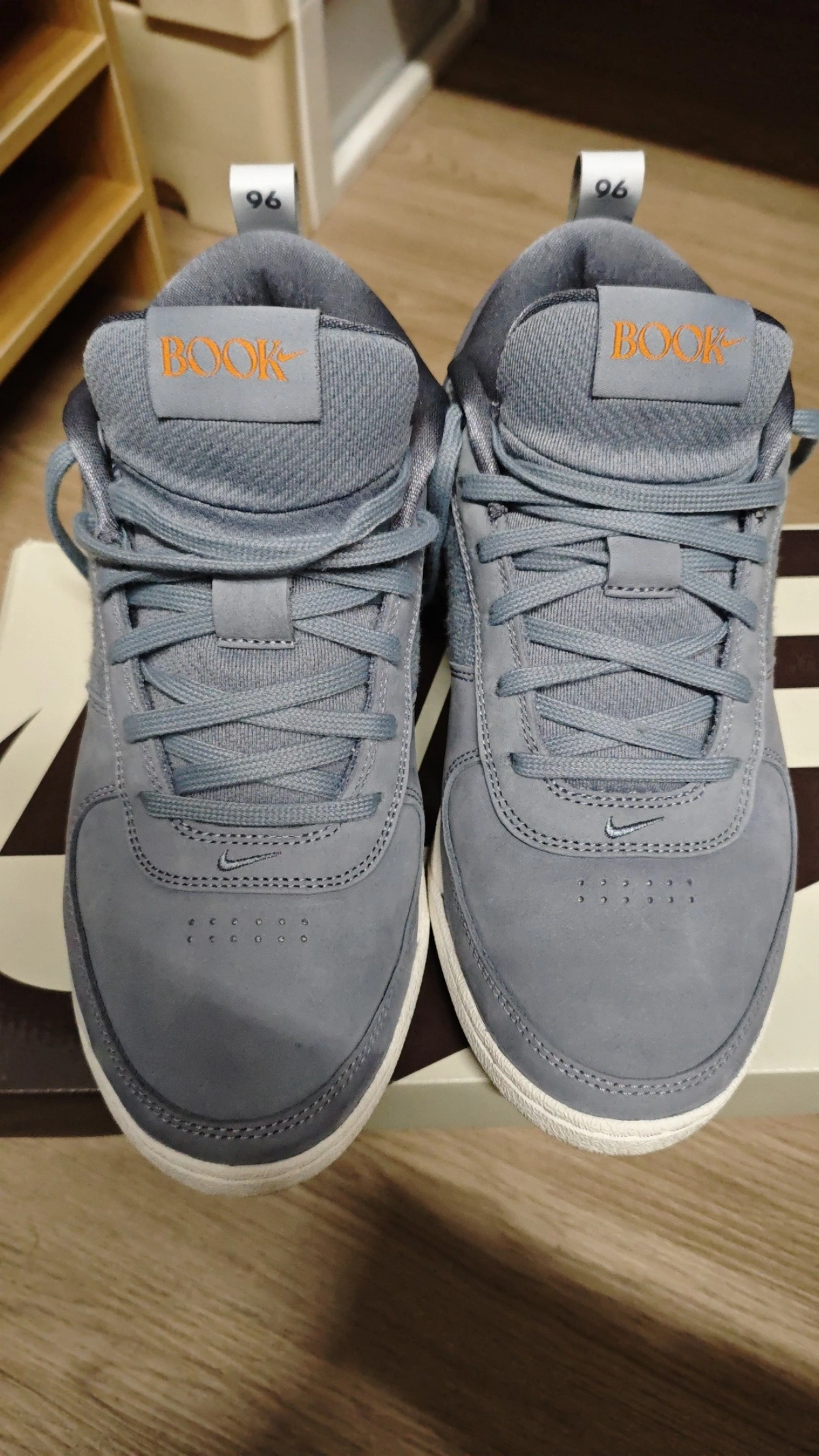 custom review-Nike Book 1 'Mirage V2' Devin Booker EP Low Топ Баскетбольные кроссовки Мужской Синий Азиатская Версия