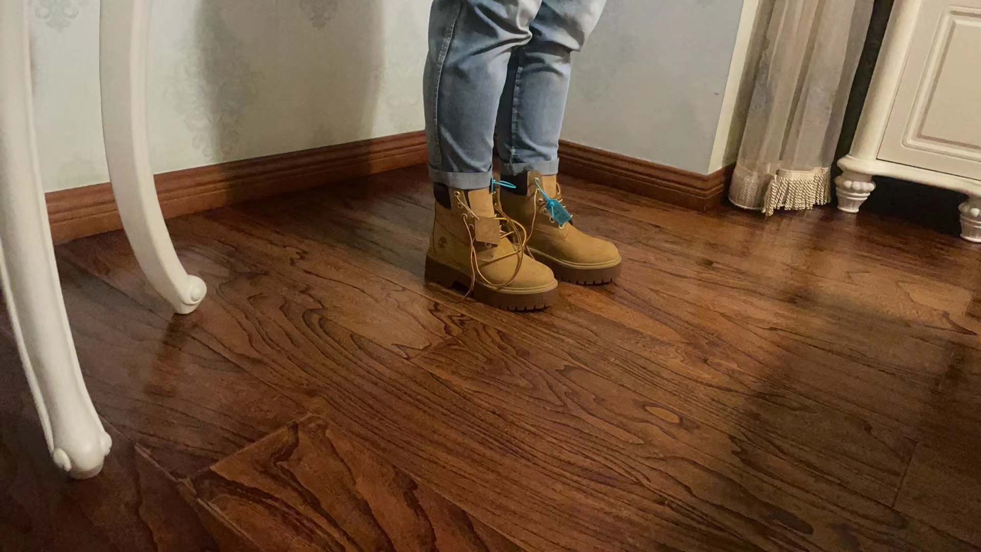 custom review-Timberland Премиум Водонепроницаемый И Износостойкий Короткий Аутдор Женские Желтый