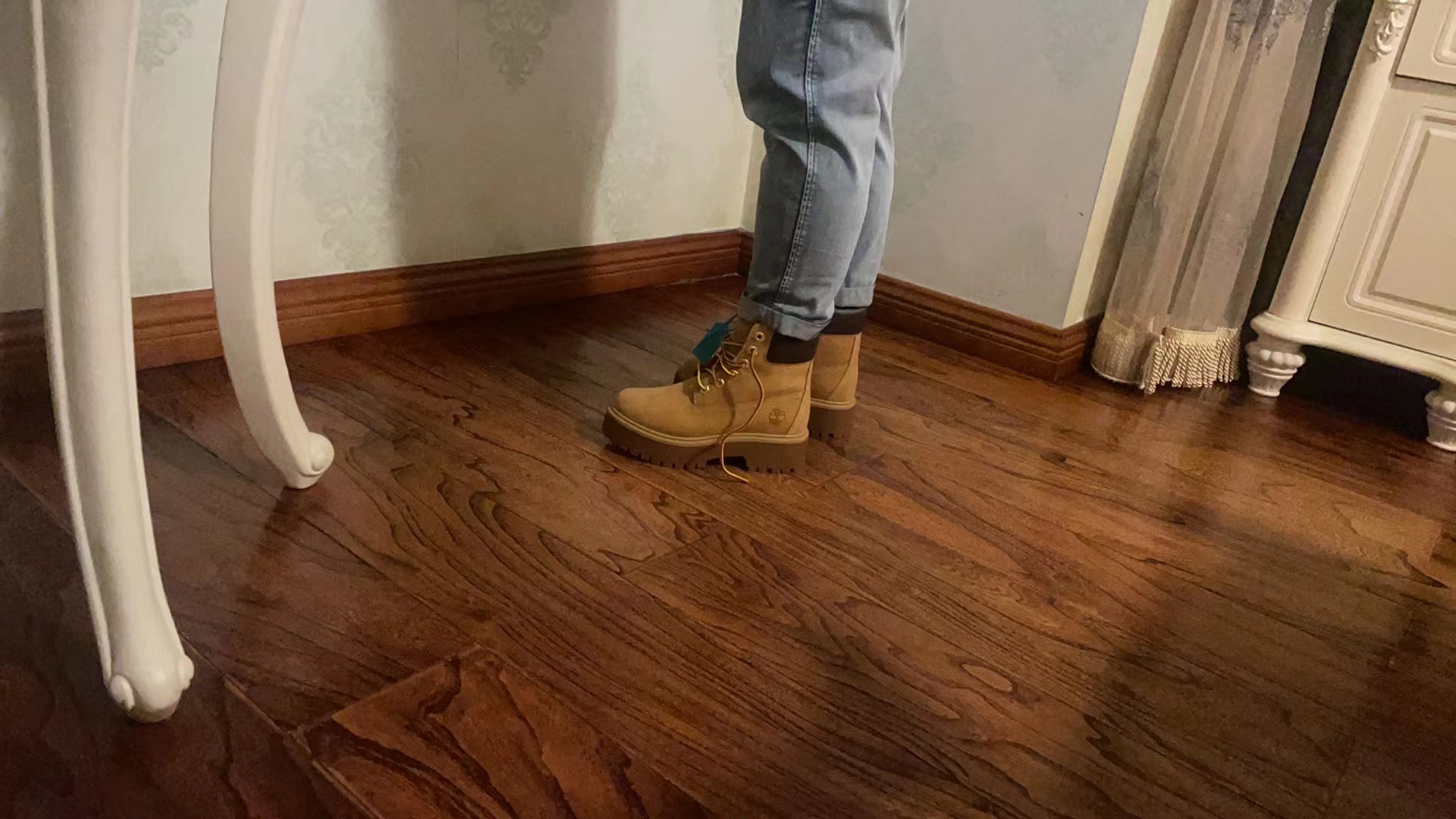 custom review-Timberland Премиум Водонепроницаемый И Износостойкий Короткий Аутдор Женские Желтый