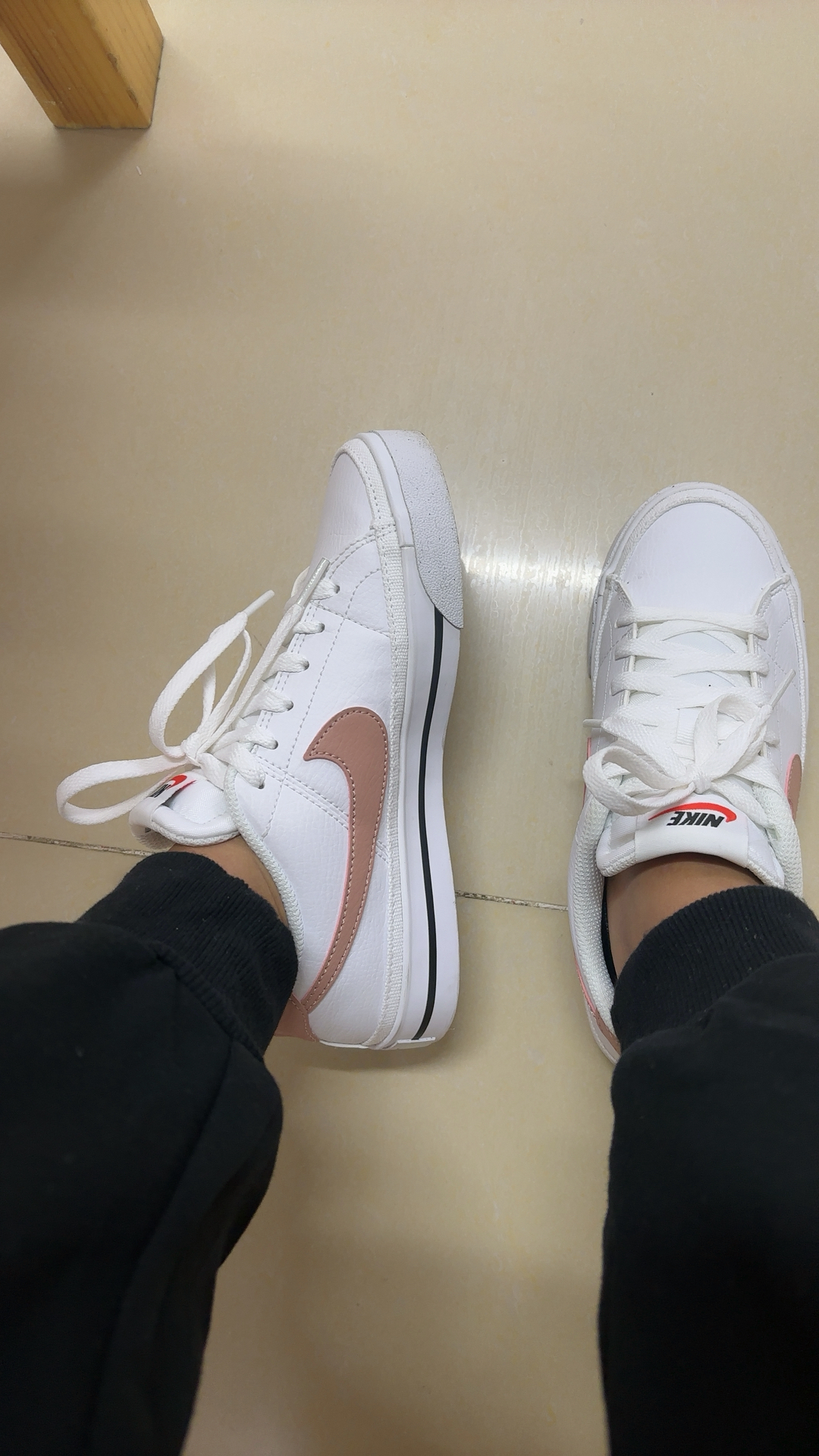 custom review-Nike Court Legacy Next Nature Износостойкий И Легкий Низкий Топ Кроссовки для скейтбординга Женские Белые Розовые