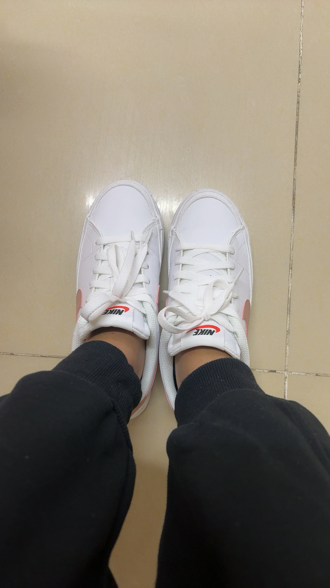 custom review-Nike Court Legacy Next Nature Износостойкий И Легкий Низкий Топ Кроссовки для скейтбординга Женские Белые Розовые