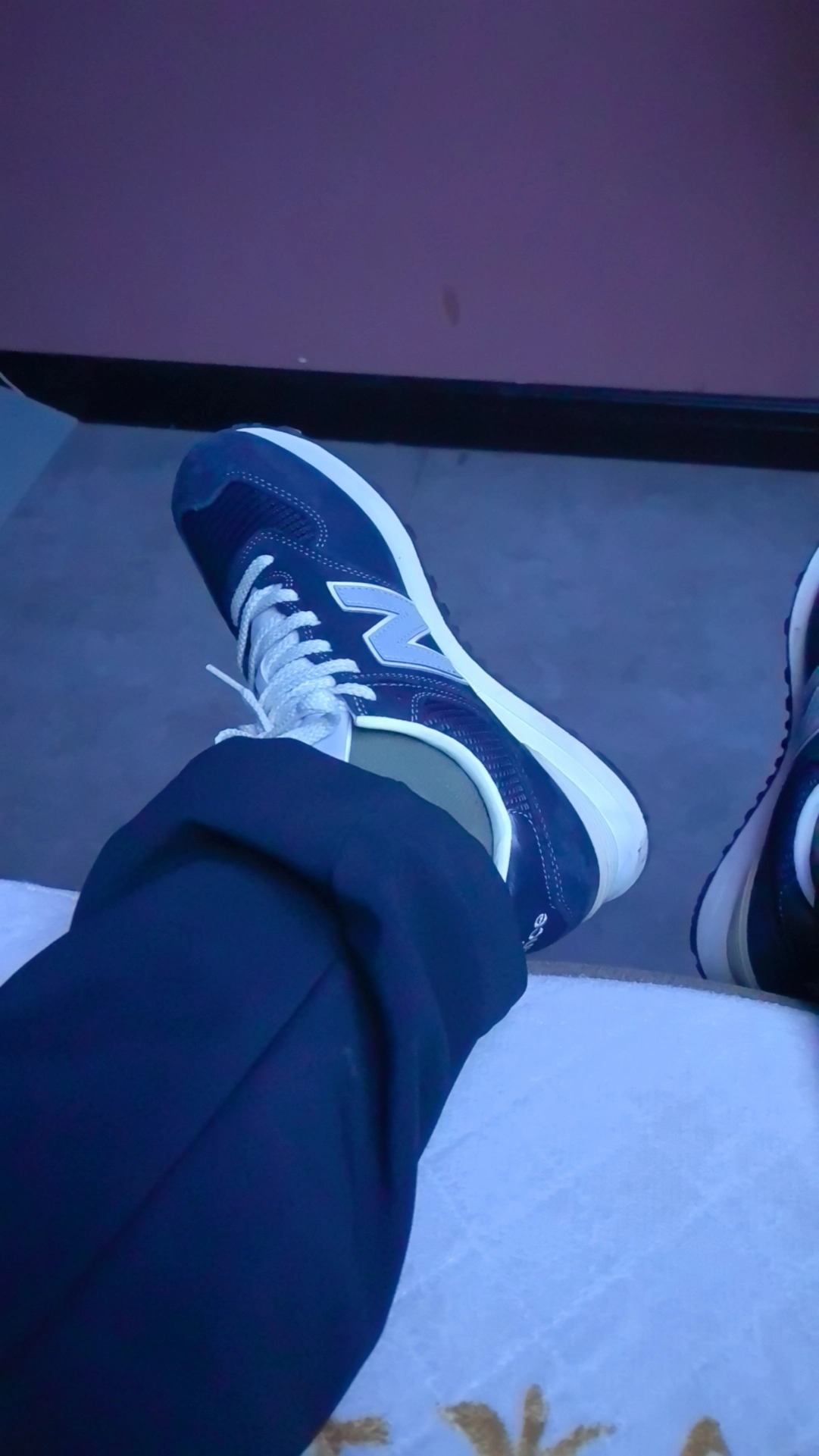 custom review-Керамика x New Balance NB 574 Амортизация Износостойкий Низкий Топ Повседневные Спортивные Кроссовки Унисекс Темно-Синий