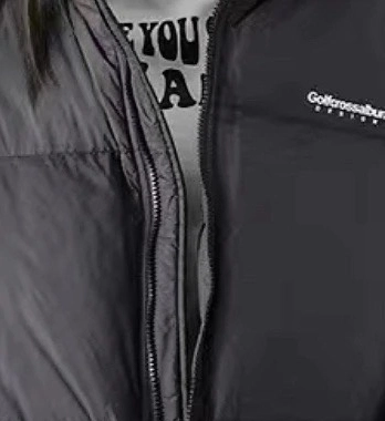 custom review-GOLFCROSS Пуховик Унисекс Черный и Серый