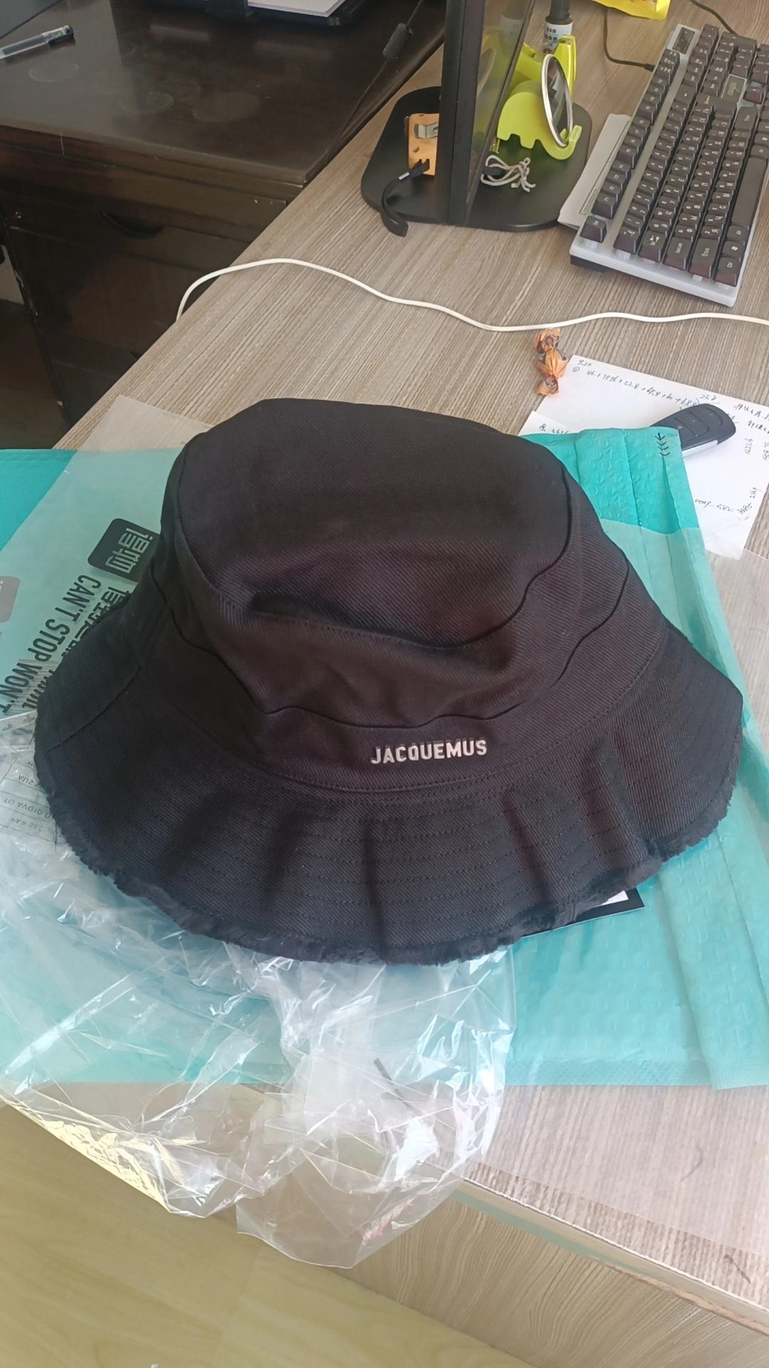 custom review-Jacquemus Cotton Bucket Hats Унисекс Черный