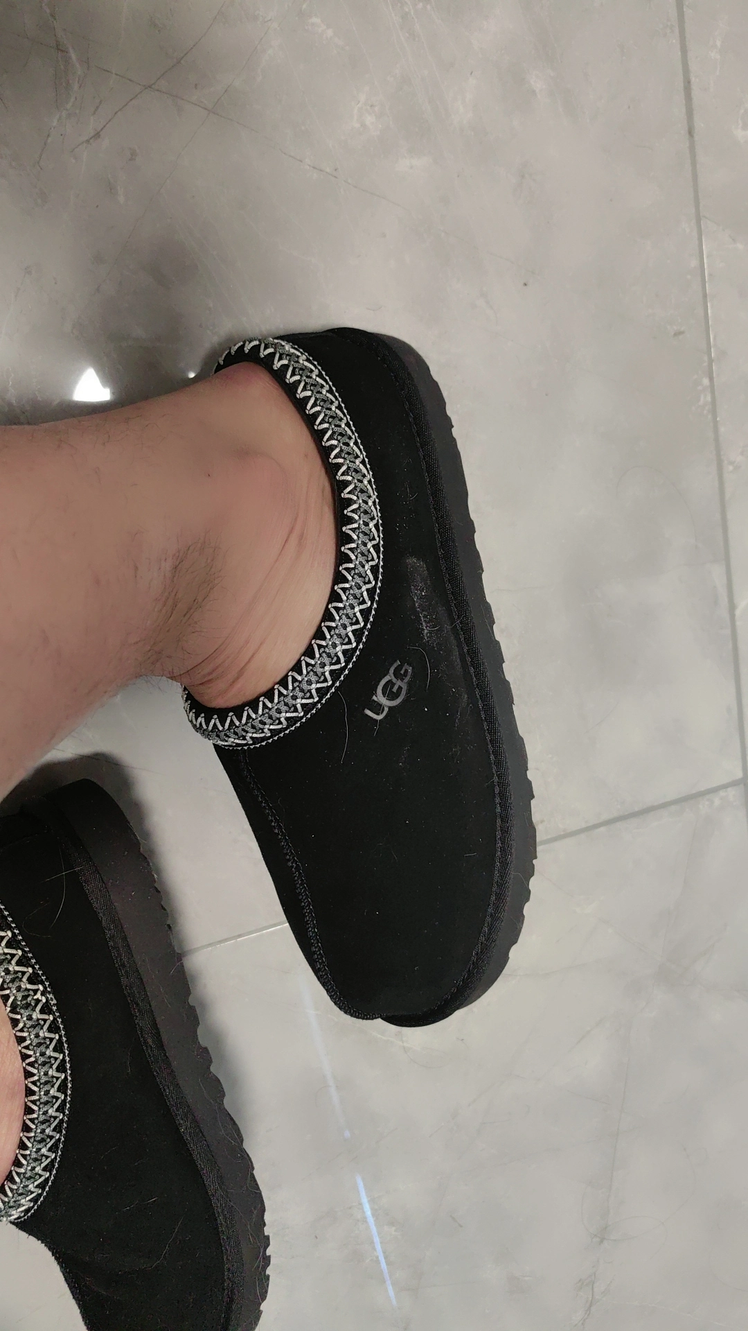 custom review-UGG Низкие Домашние Тапочки Мужские Черные