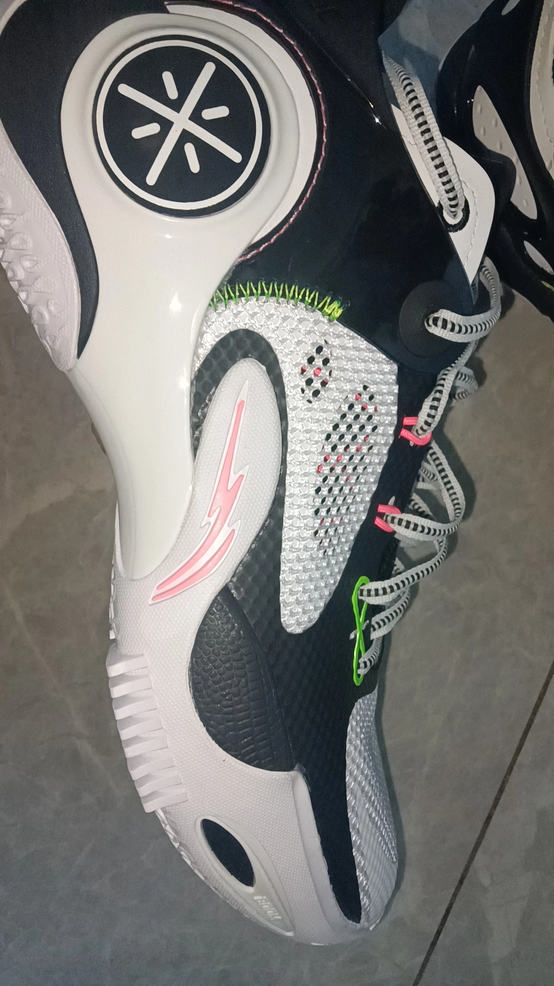 custom review-Li NING Wade Fission 8 Устойчивые к износу Дышащие Низкие мужские баскетбольные кроссовки
